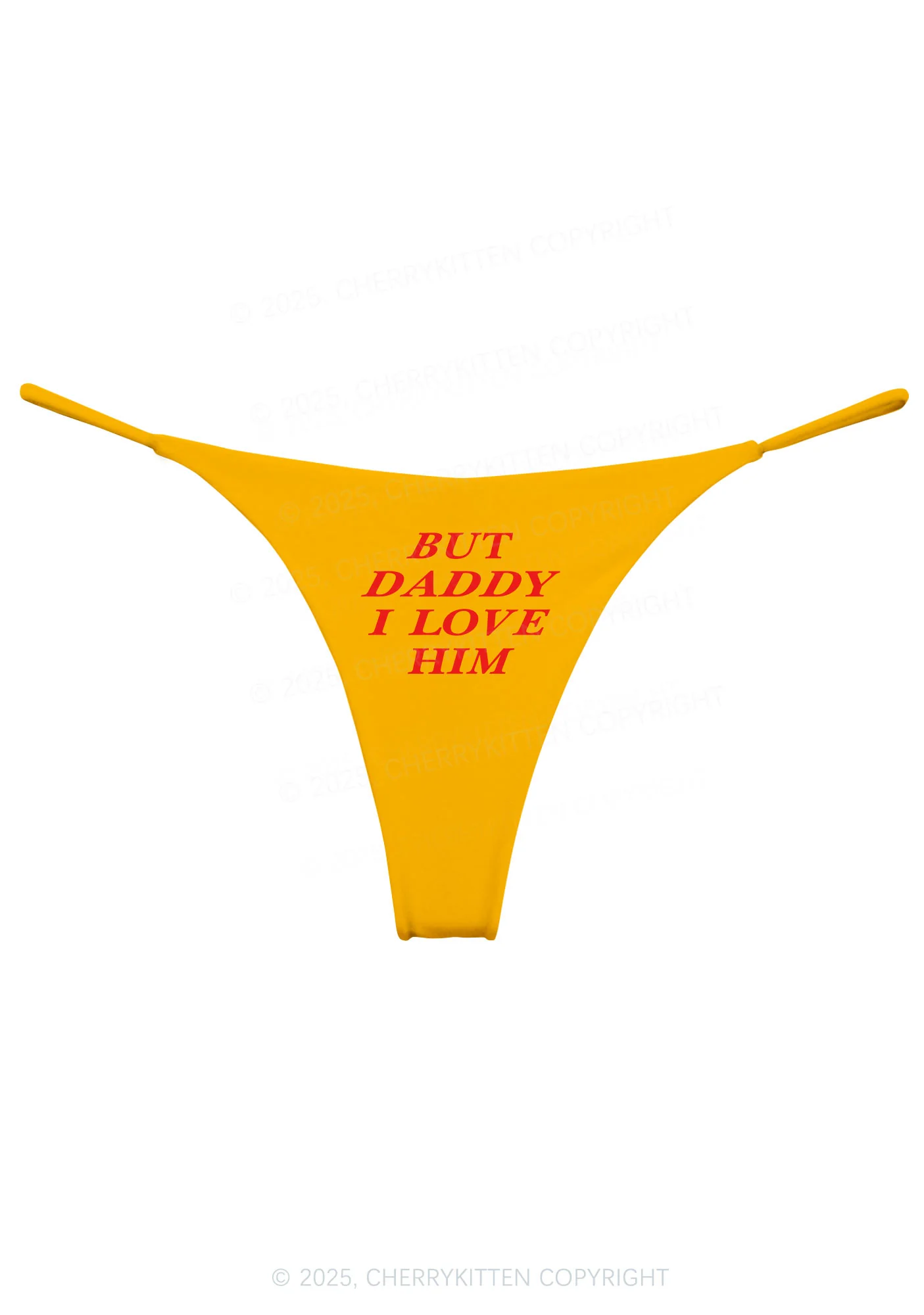 But Daddy I Love Him Y2K Bikini String Thong Cherrykitten - Image 8