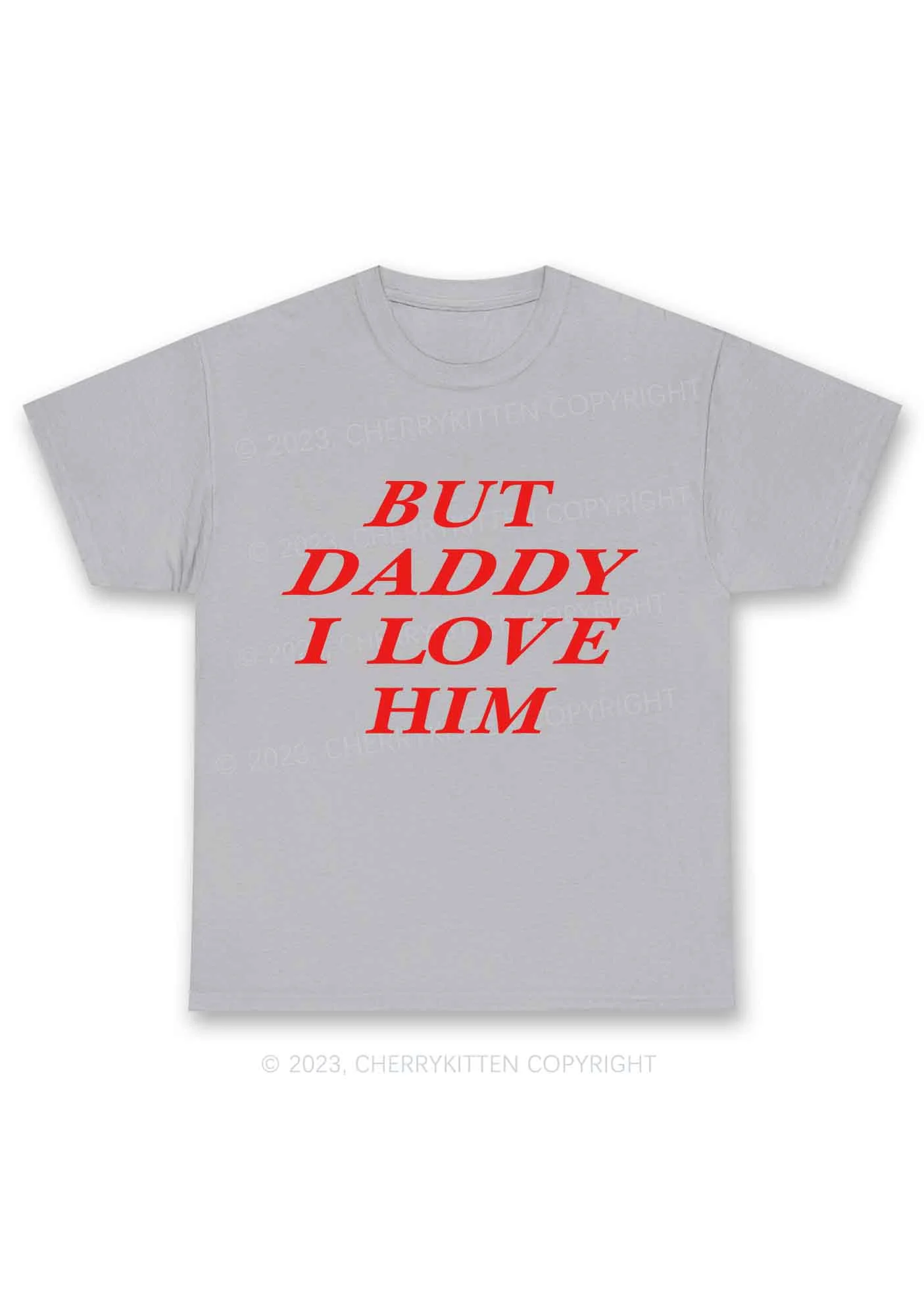 But Daddy I Love Him Y2K Chunky Shirt Cherrykitten - Image 7