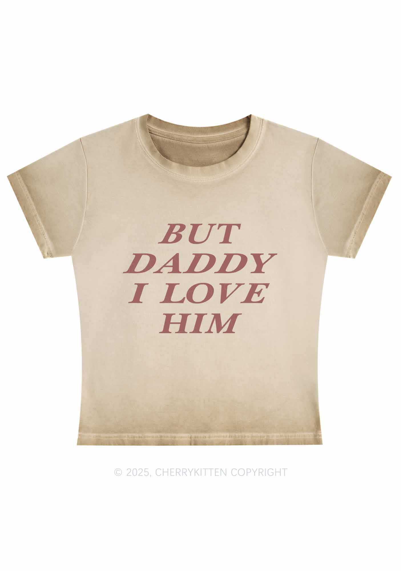 But Daddy I Love Him Y2K Vintage Classic Tee Cherrykitten - Image 3