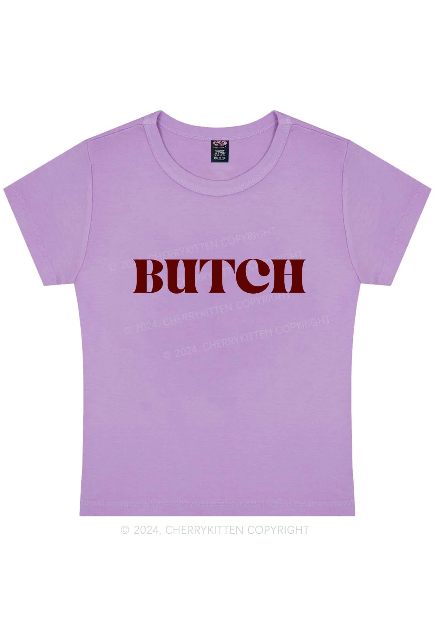 Butch Y2K Baby Tee Cherrykitten - Image 7