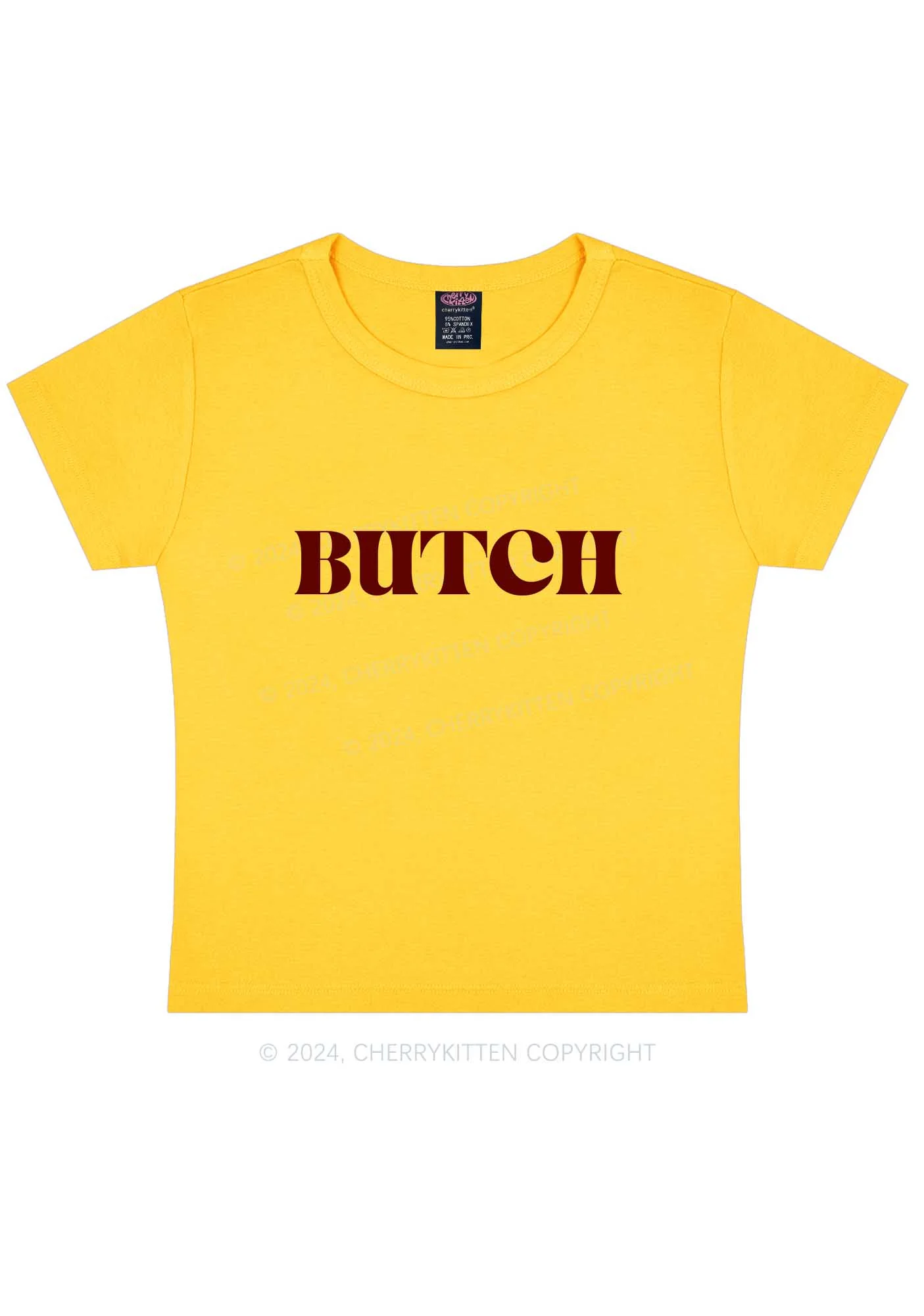 Butch Y2K Baby Tee Cherrykitten - Image 8