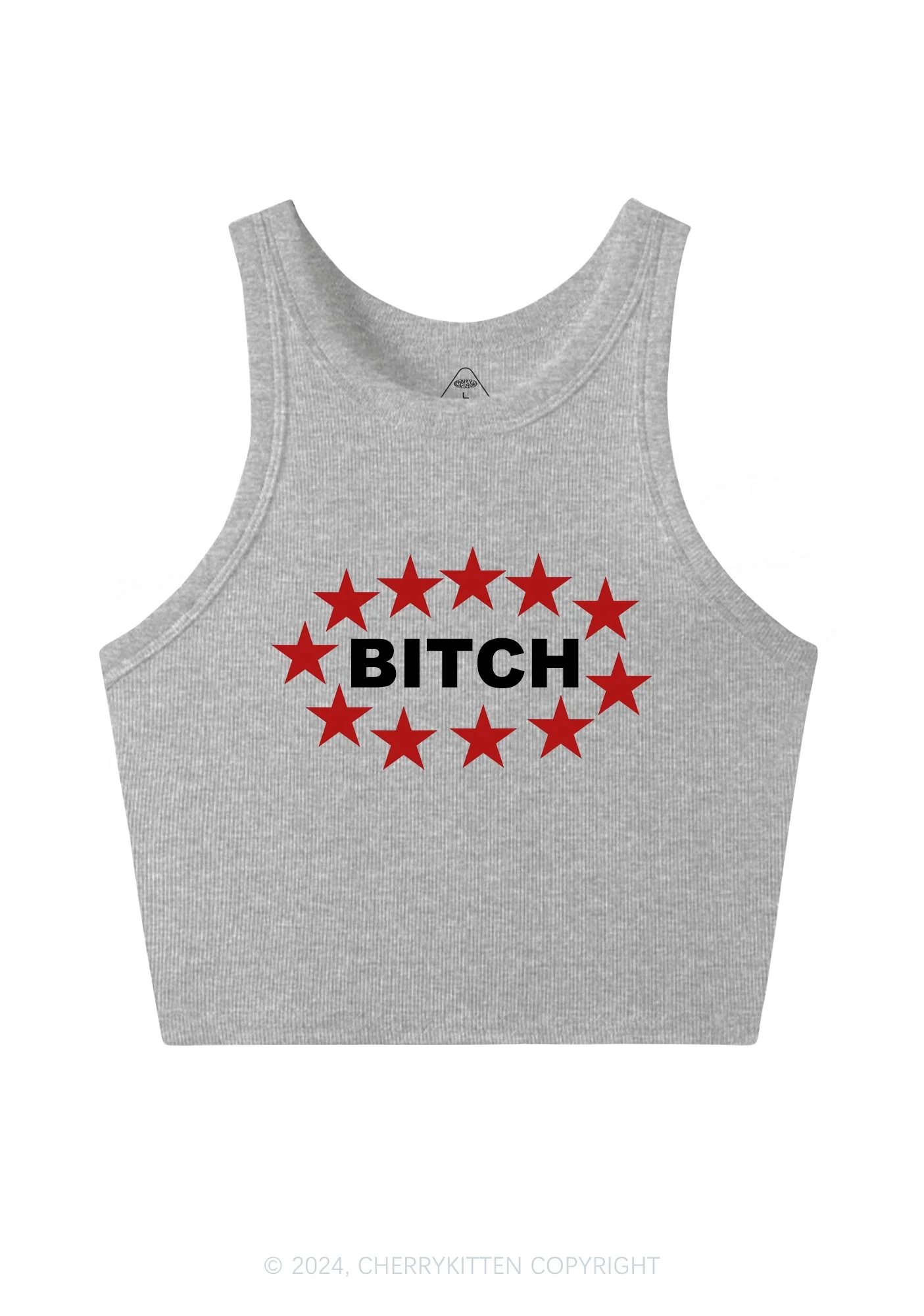 Bxxch Stars Y2K Crop Tank Top Cherrykitten - Image 4