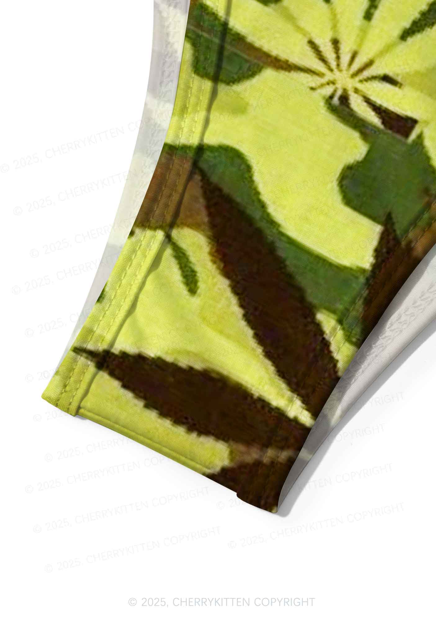 Camouflage Leaf Y2K Print Bikini Set Cherrykitten - Image 6