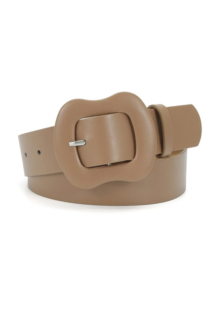 Candy Color Wide Buckle Belt - Image 8