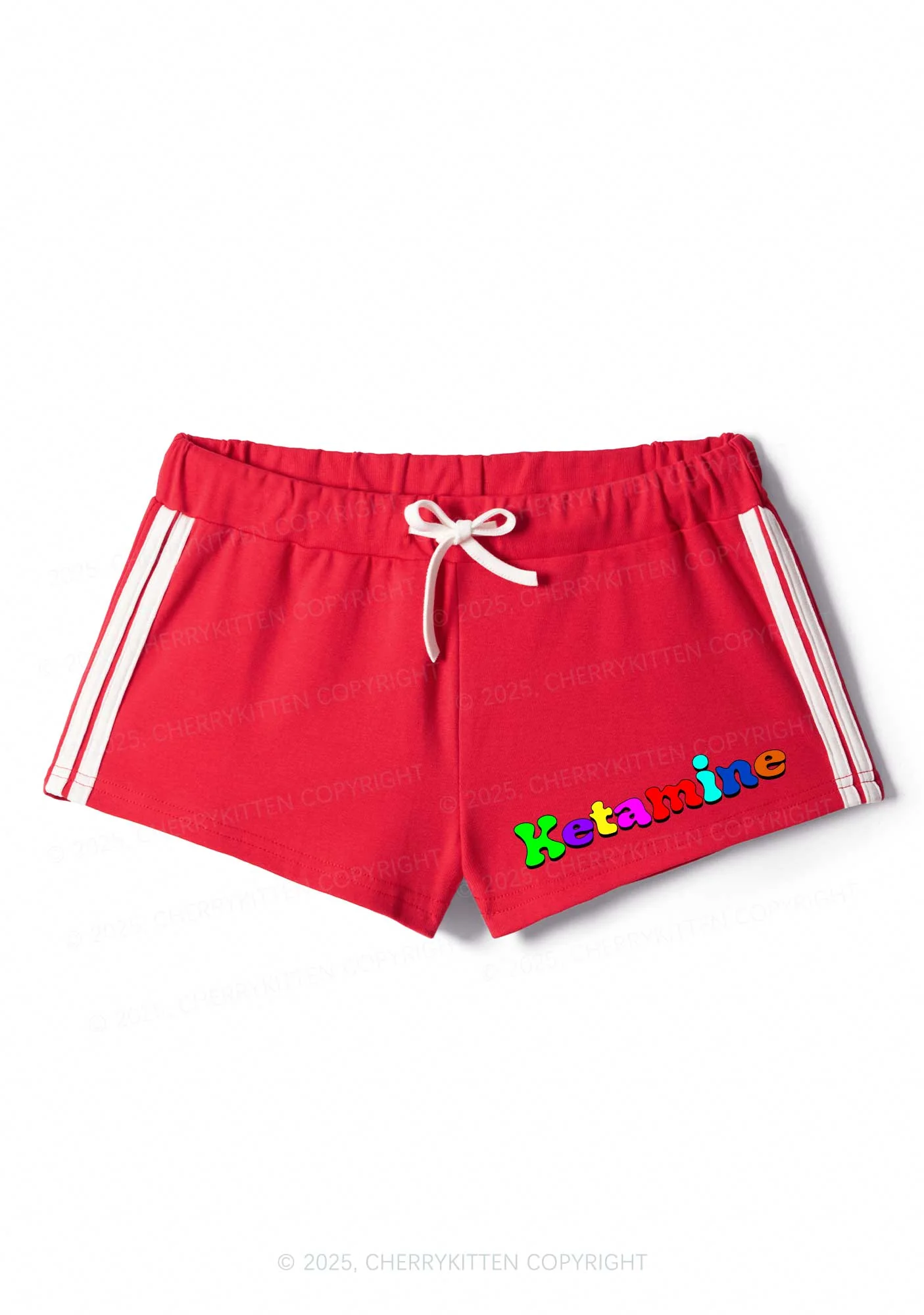 Candy K Y2K Drawstring Mini Shorts Cherrykitten - Image 4