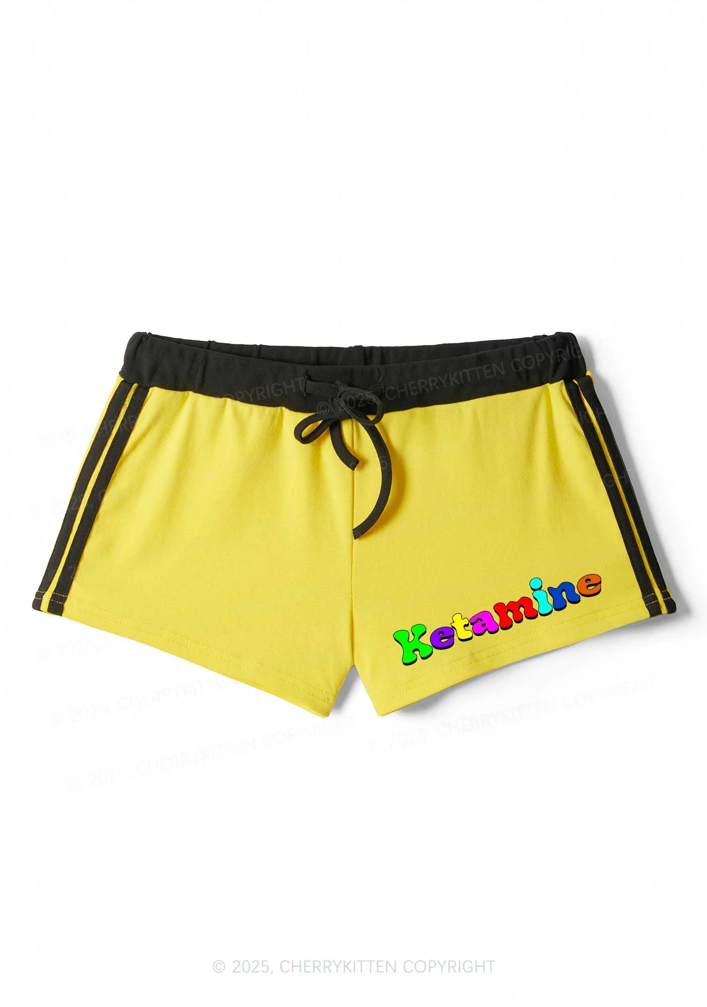 Candy K Y2K Drawstring Mini Shorts Cherrykitten - Image 5