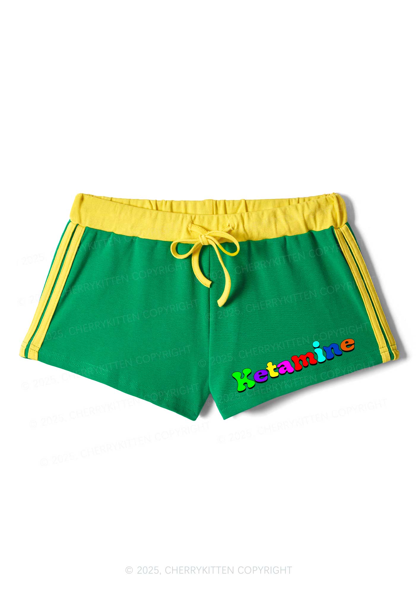 Candy K Y2K Drawstring Mini Shorts Cherrykitten - Image 6