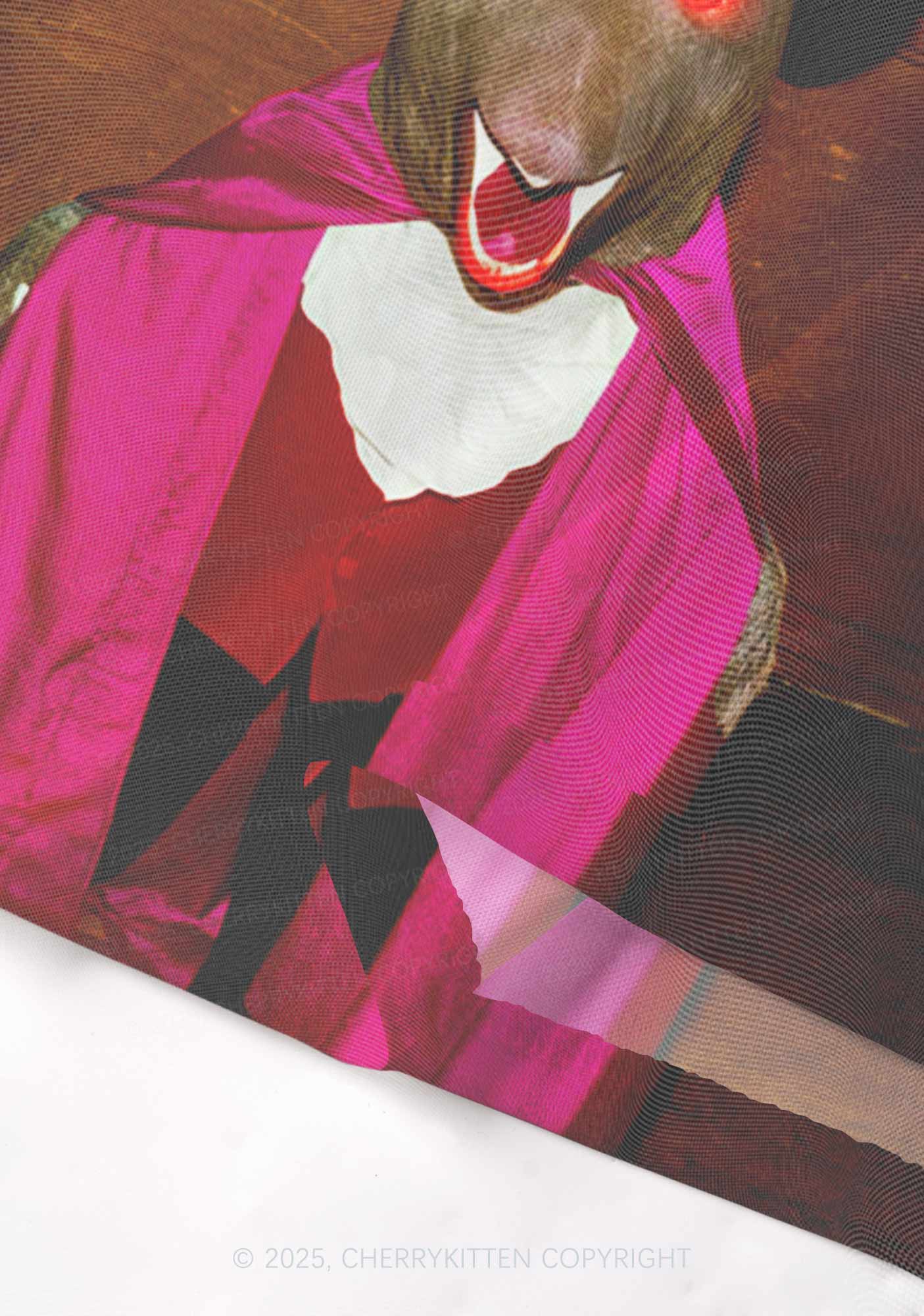 Caped Ratz Y2K Mesh Cami Tank Cherrykitten - Image 4