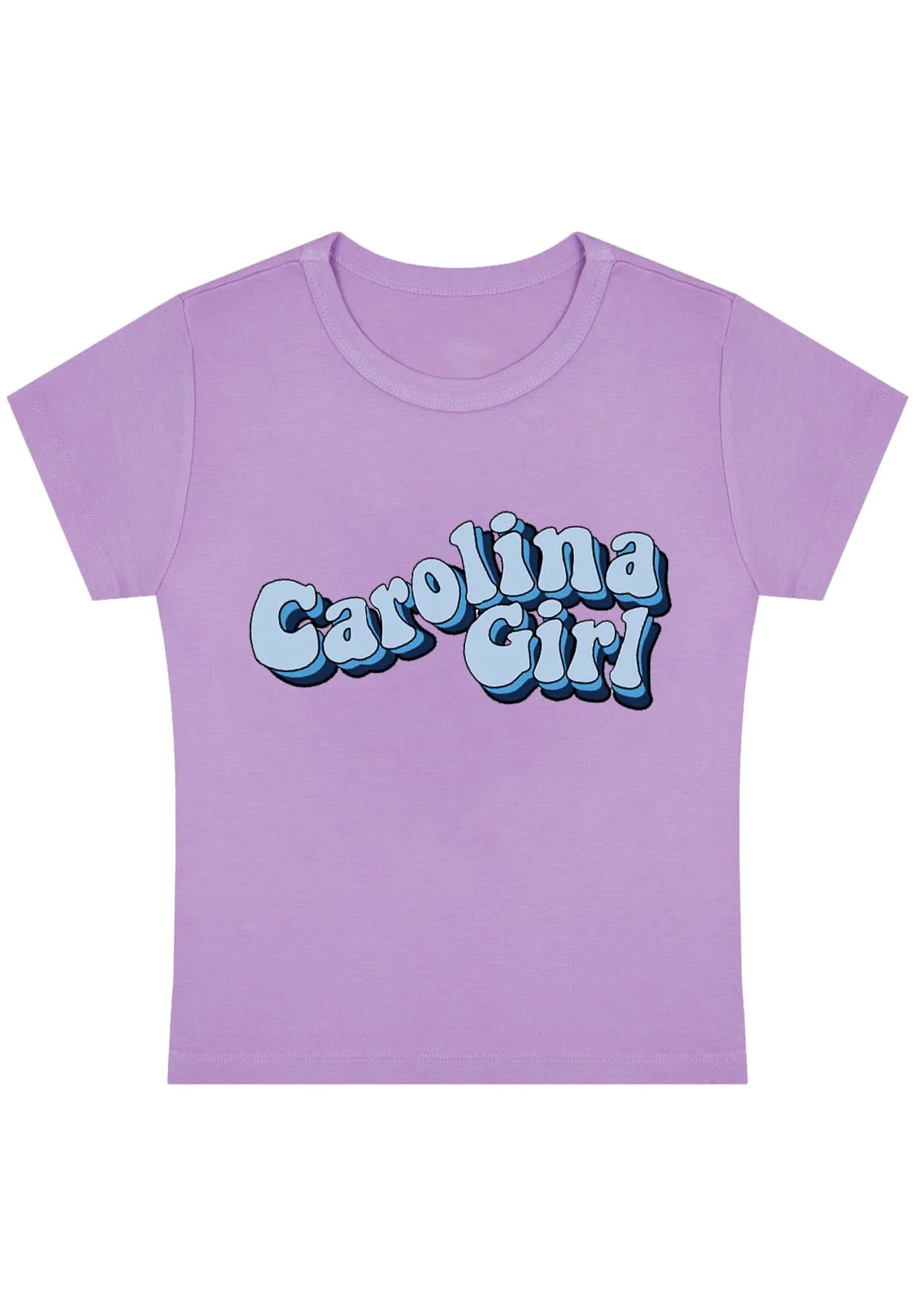 Carolina Girl Y2K Baby Tee - Image 3