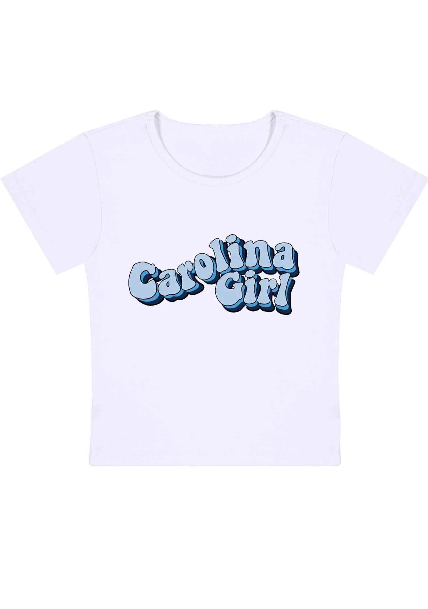 Carolina Girl Y2K Baby Tee - Image 4
