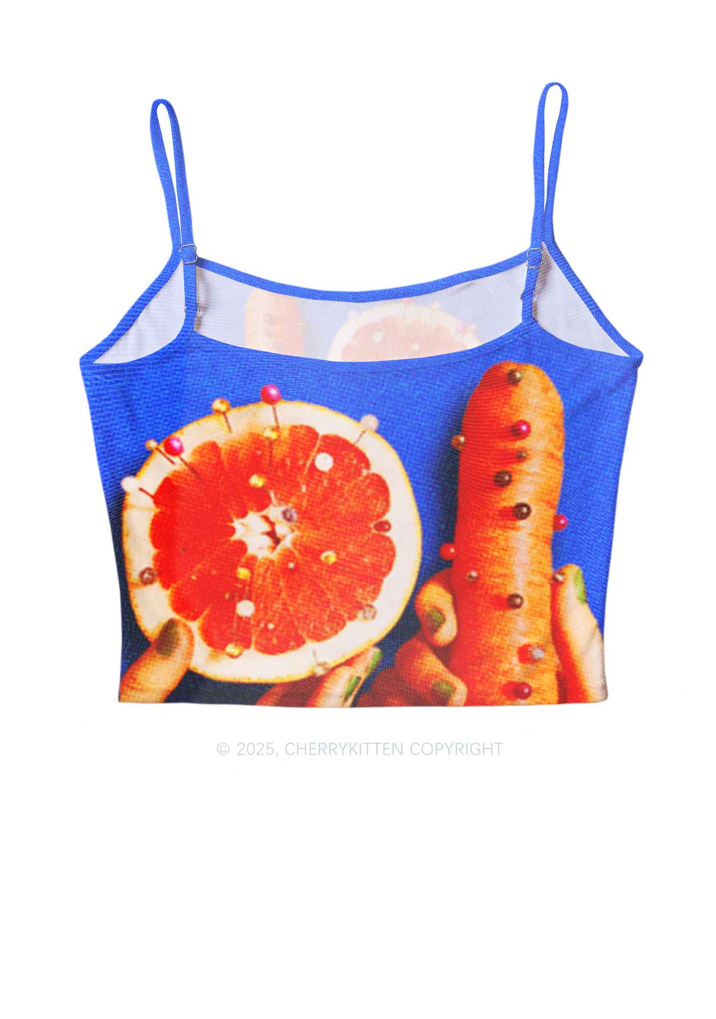 Carrots and Grapefruit Pride Y2K Mesh Cami Tank Cherrykitten - Image 3