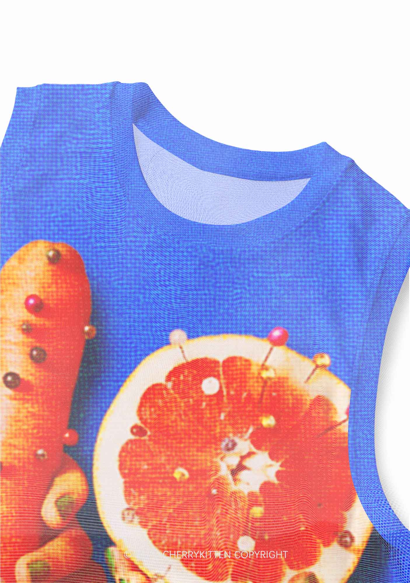 Carrots and Grapefruit Pride Y2K Mesh Muscle Tank Cherrykitten - Image 3