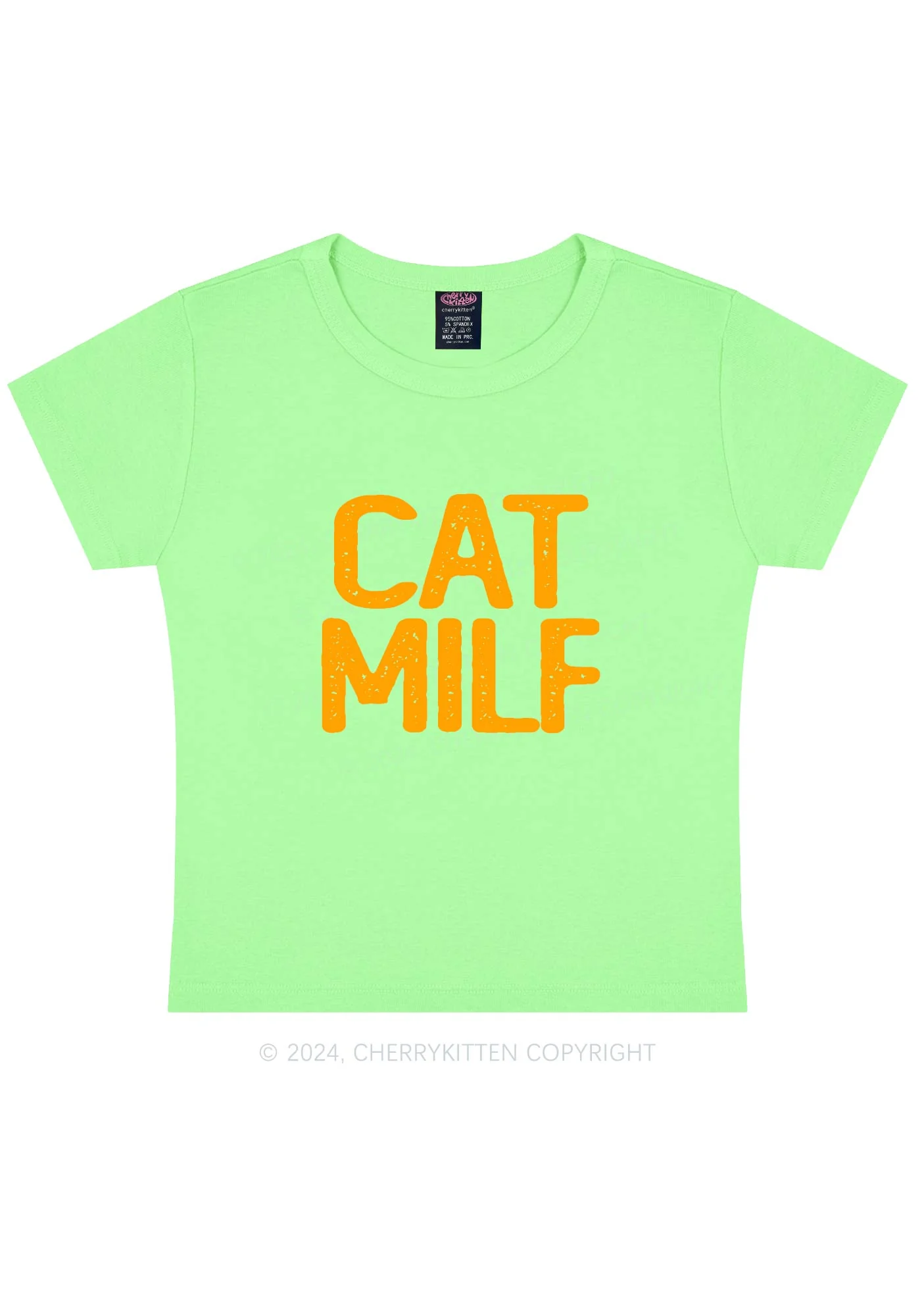 Cat Mxxf Y2K Baby Tee Cherrykitten - Image 11
