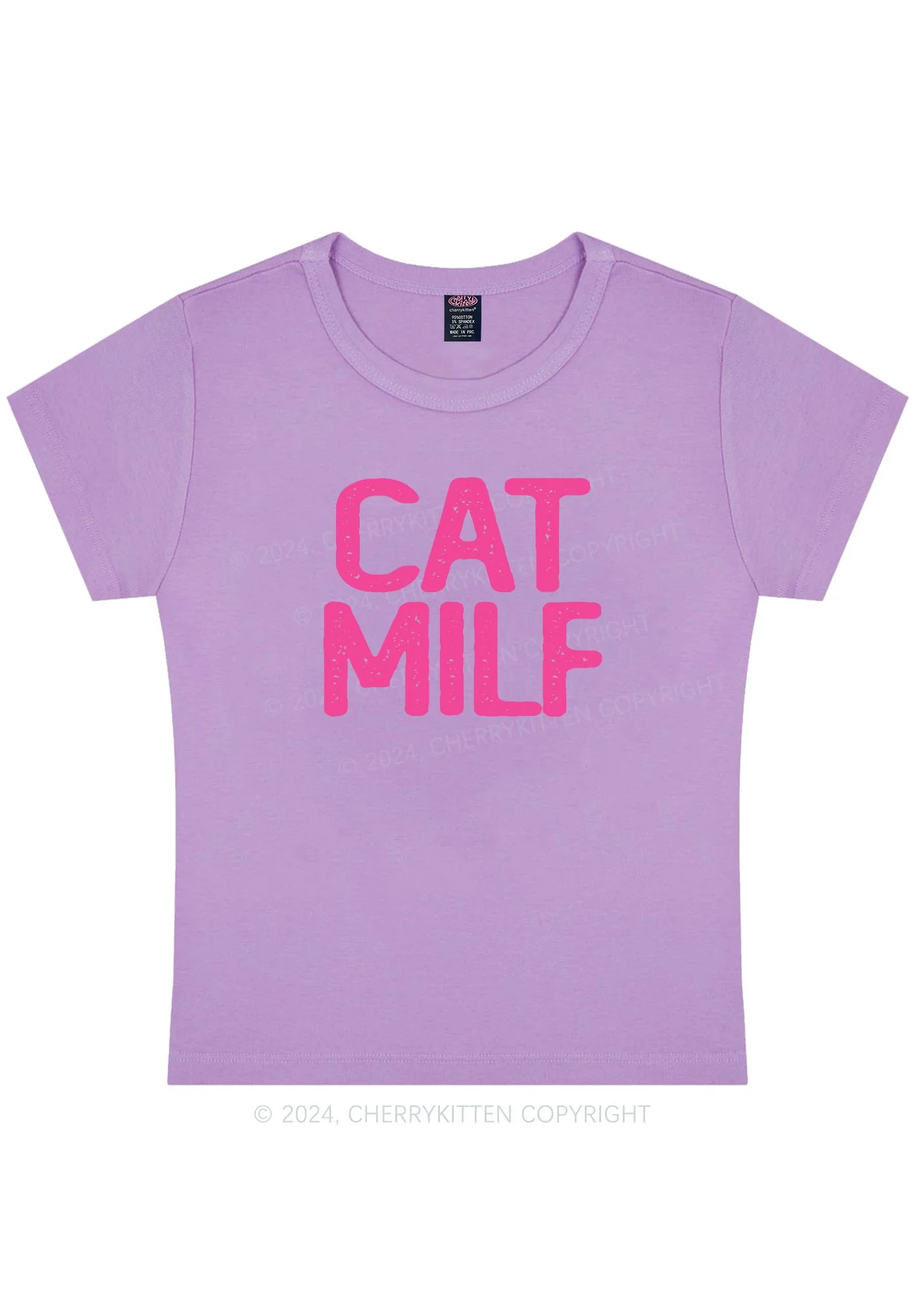 Cat Mxxf Y2K Baby Tee Cherrykitten - Image 6