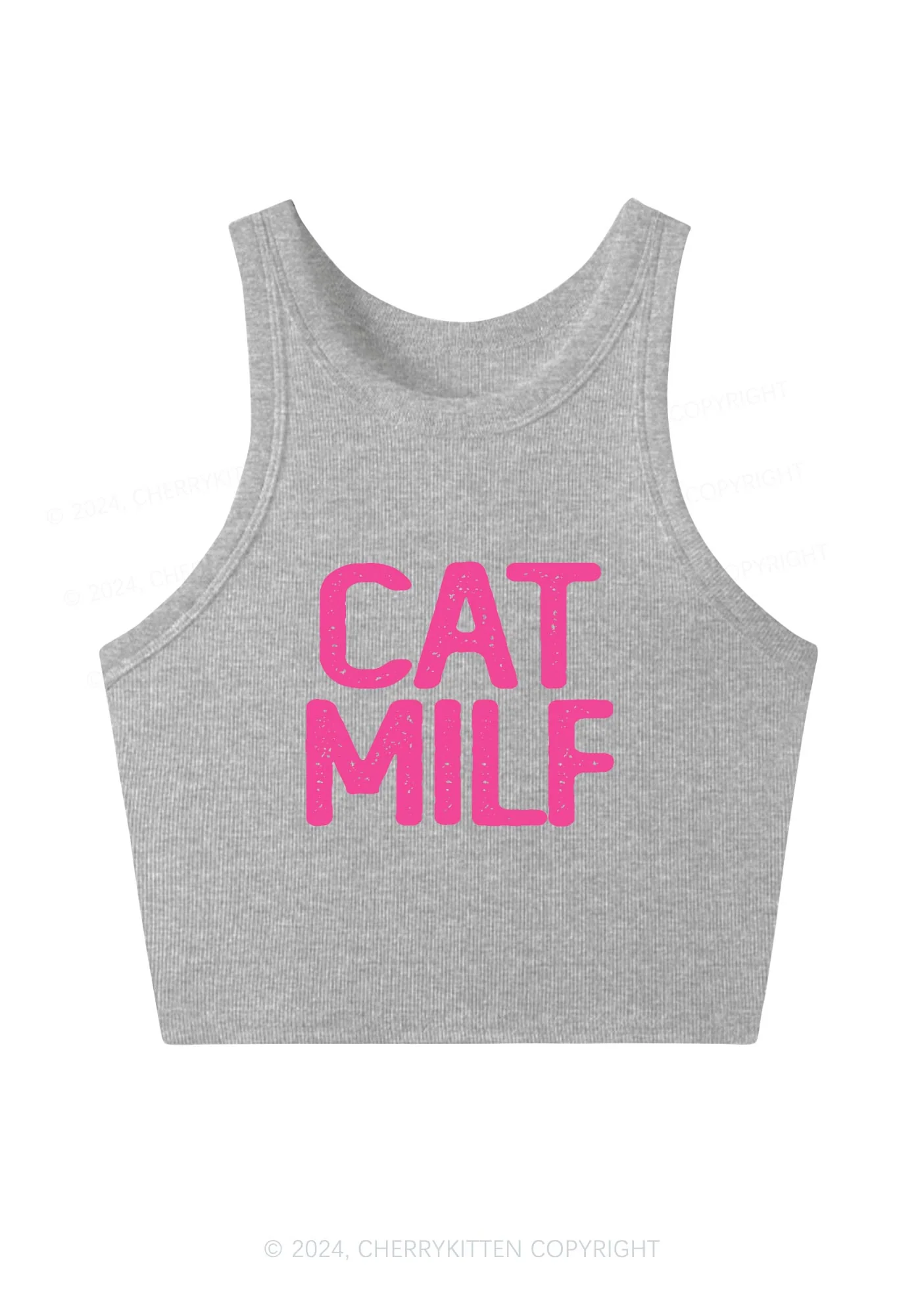 Cat Mxxf Y2K Crop Tank Top Cherrykitten - Image 5