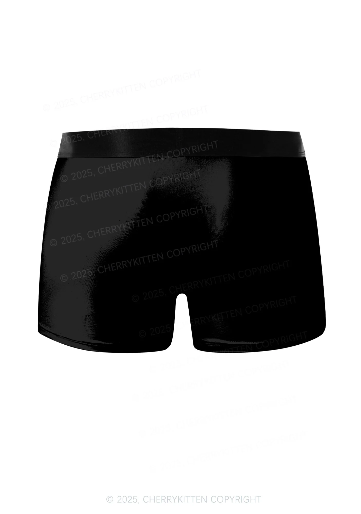 Caution Slippery When Wet Valentine's Day Y2K Print Couples Boxer Thong Set Cherrykitten - Image 5