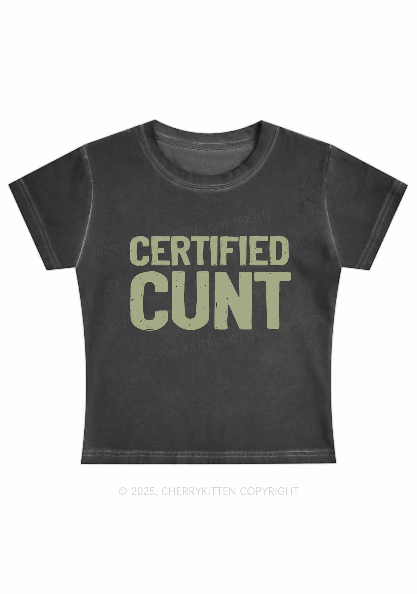 Certified Cxxt Y2K Vintage Classic Tee Cherrykitten - Image 2