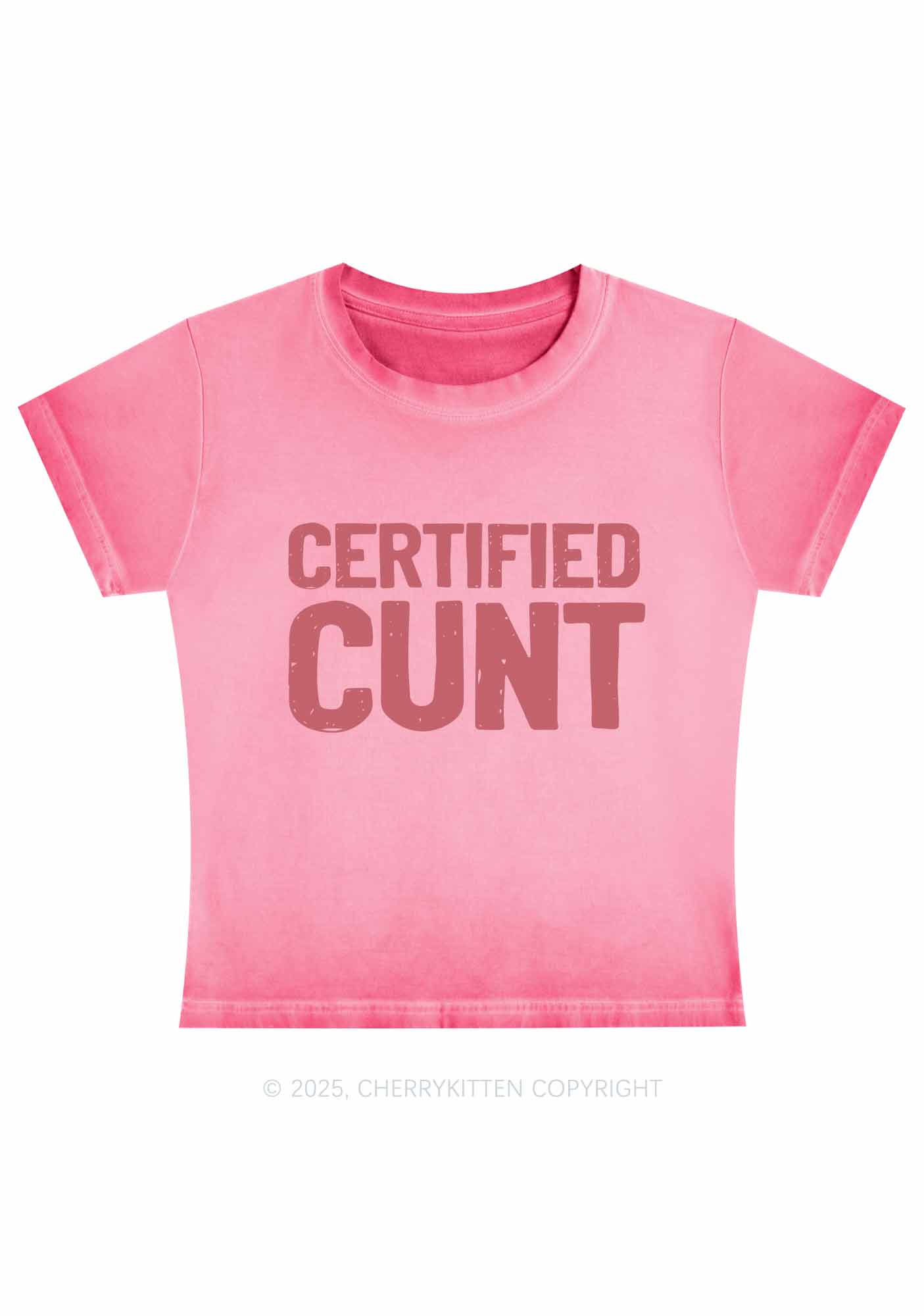 Certified Cxxt Y2K Vintage Classic Tee Cherrykitten - Image 3