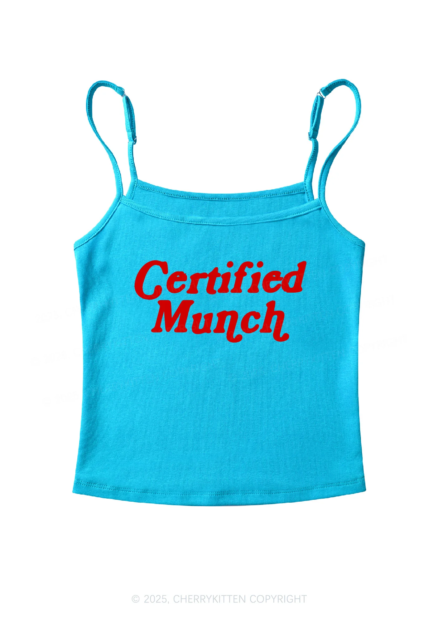 Certified Munch Y2K Spaghetti Strap Cami Cherrykitten - Image 7