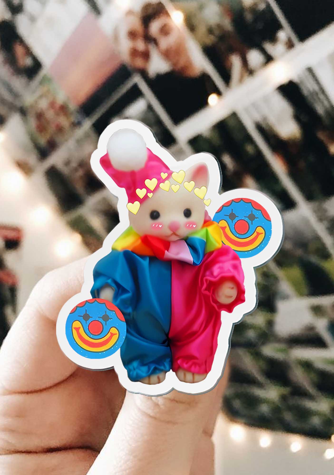 Chat Clown 1Pc Y2K Pin Cherrykitten - Image 3