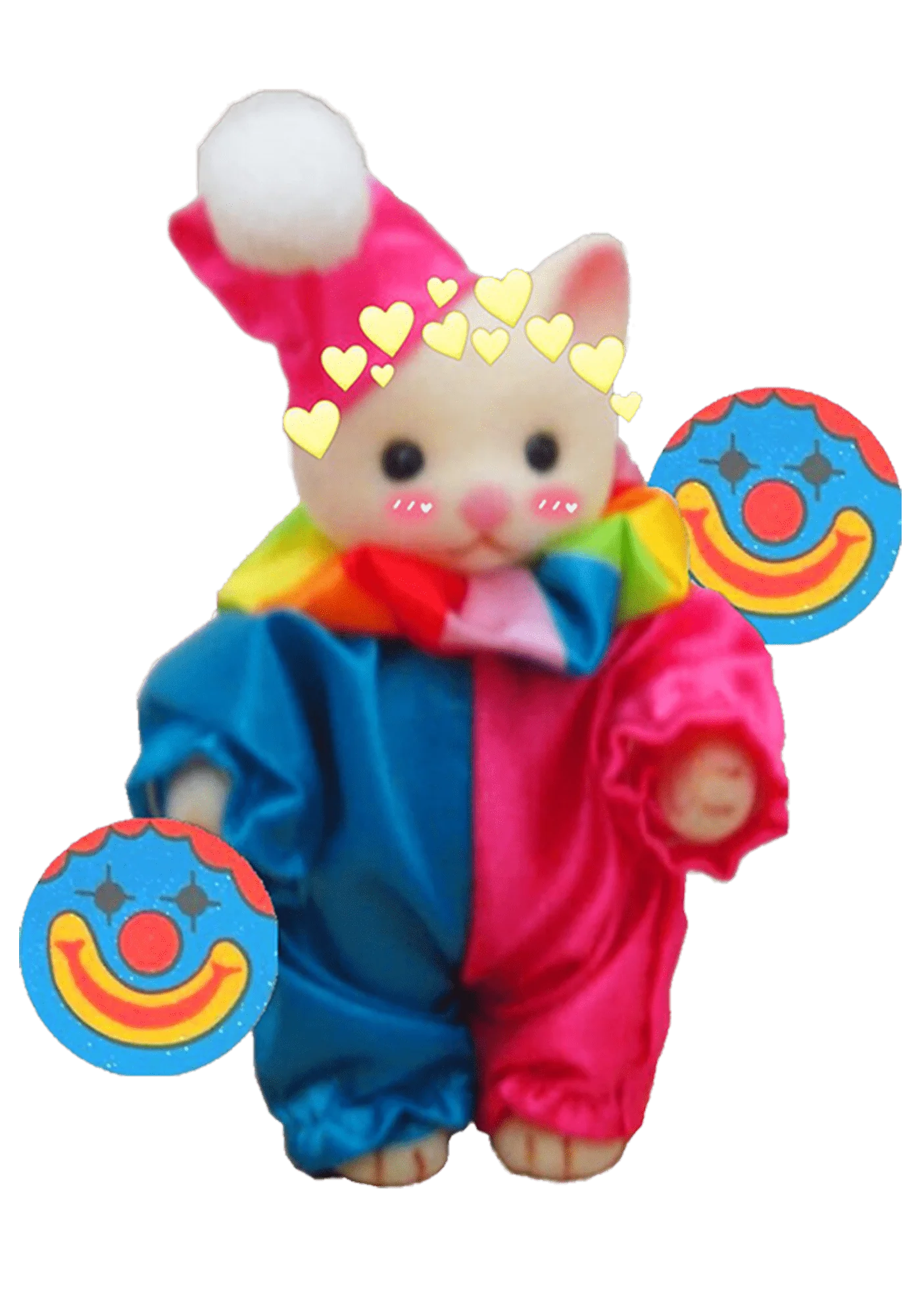 Chat Clown Canvas Tote Bag - Image 2