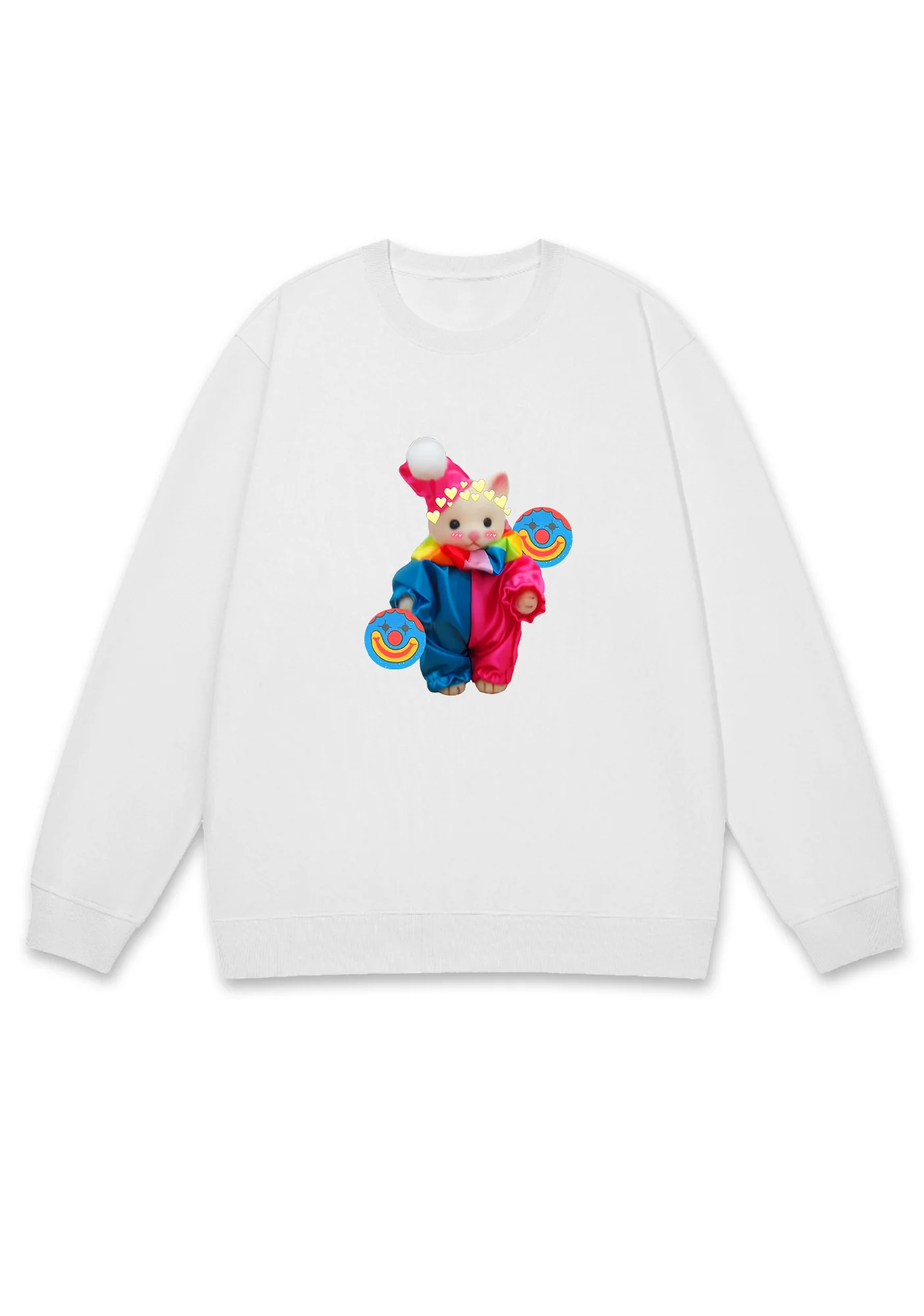 Chat Clown Y2K Sweatshirt - Image 3