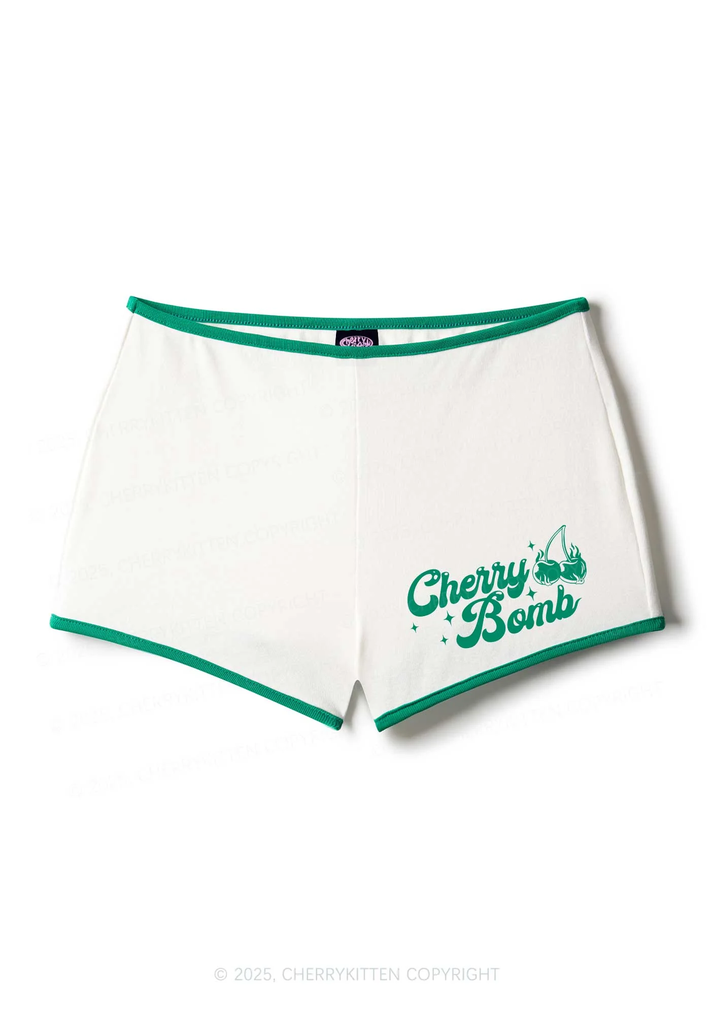 Cherry Bomb Y2K Booty Shorts Cherrykitten - Image 3