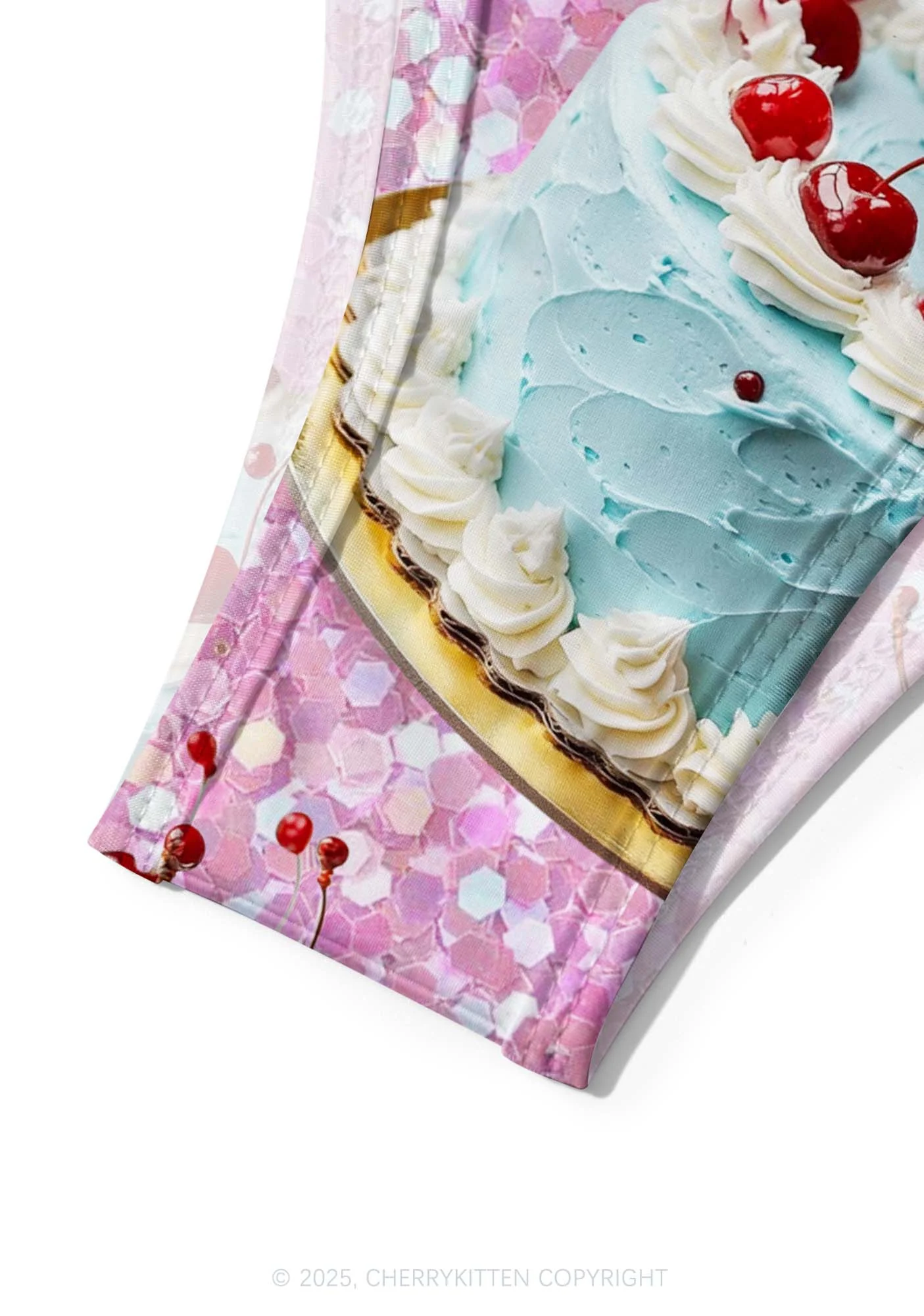 Cherry Cake Y2K Print Bikini Set Cherrykitten - Image 5