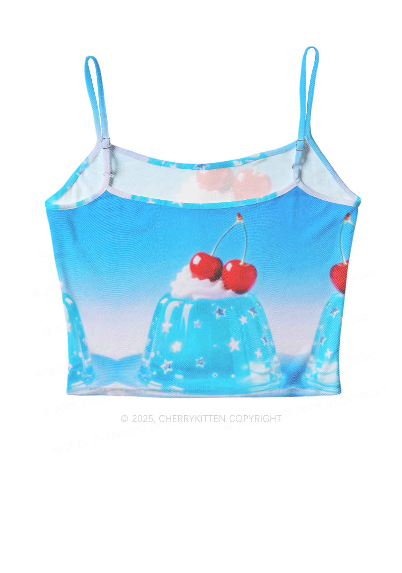 Cherry Jelly Y2K Mesh Cami Tank Cherrykitten - Image 3