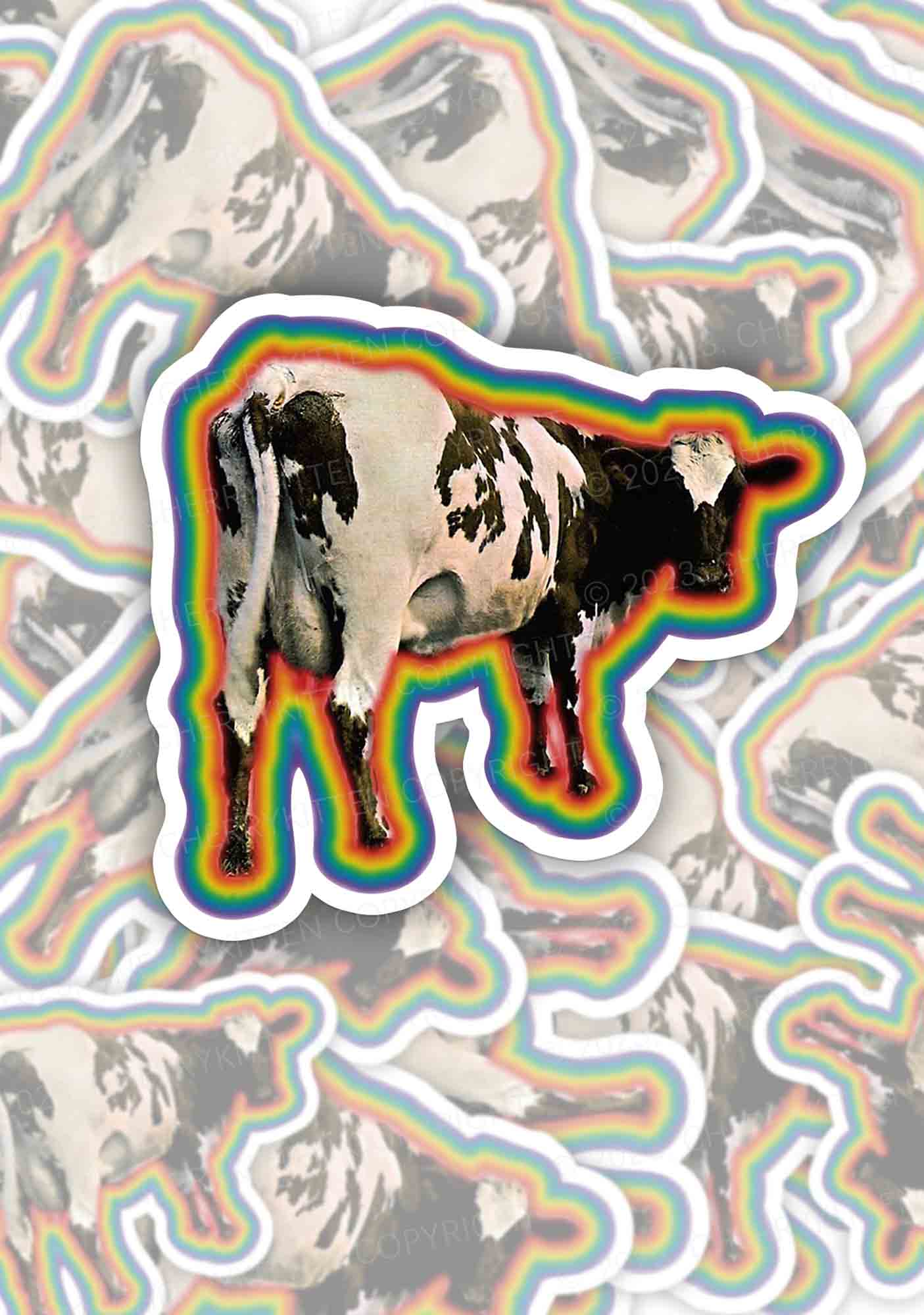 Cherrykitten Favorites Green Y2K Stickers Pack Of 11 - Image 3