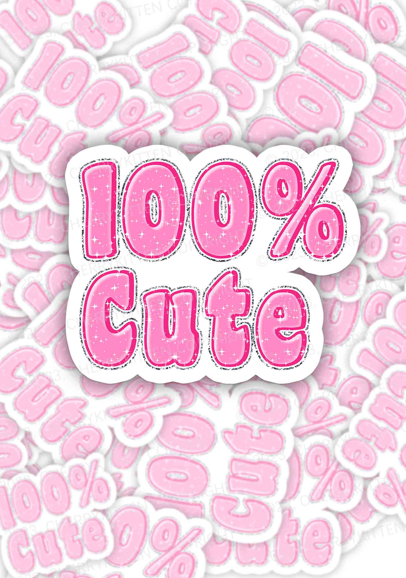 Cherrykitten Favorites Pink Y2K Stickers Pack Of 11 - Image 3