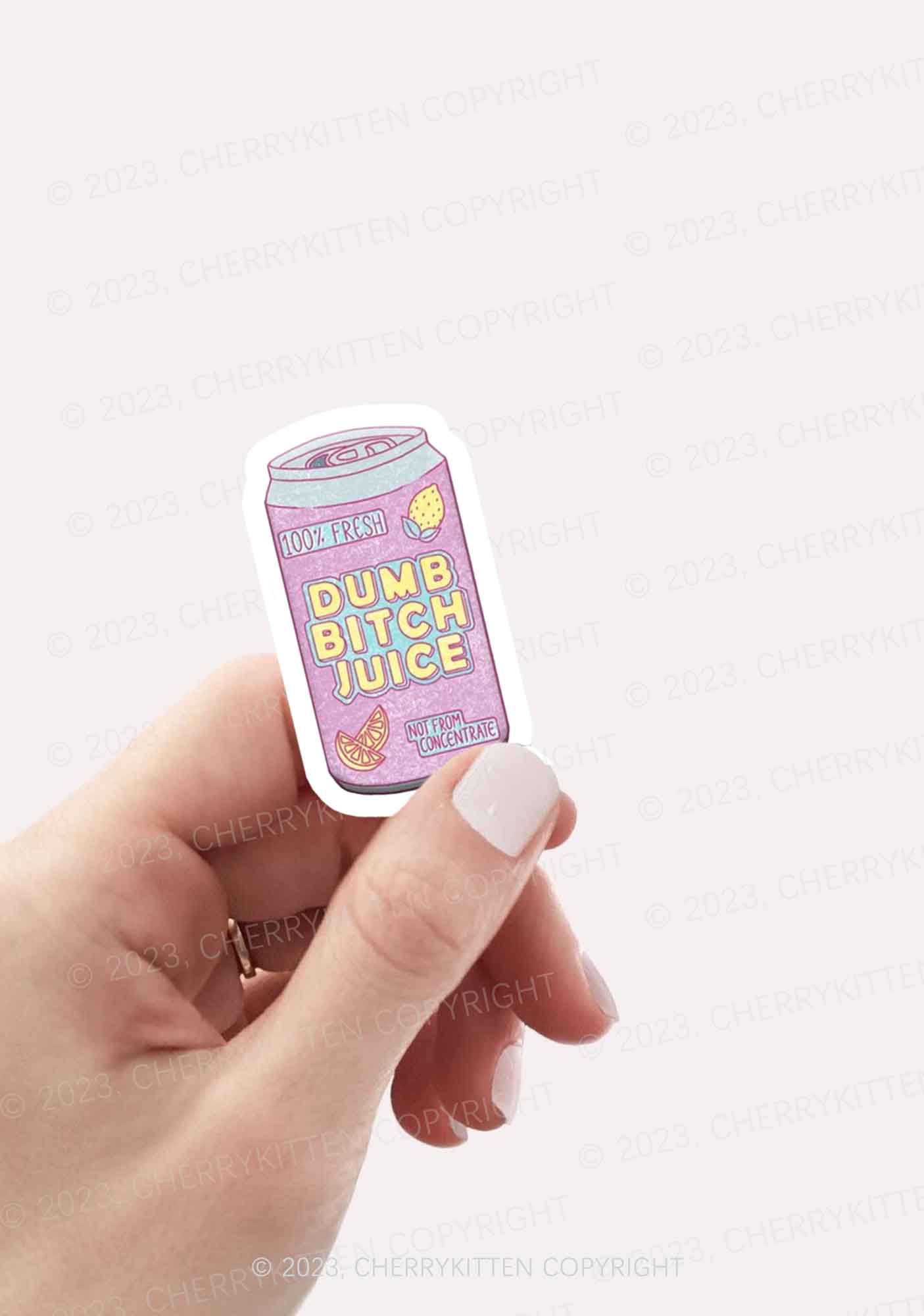 Cherrykitten Favorites Pink Y2K Stickers Pack Of 11 - Image 4