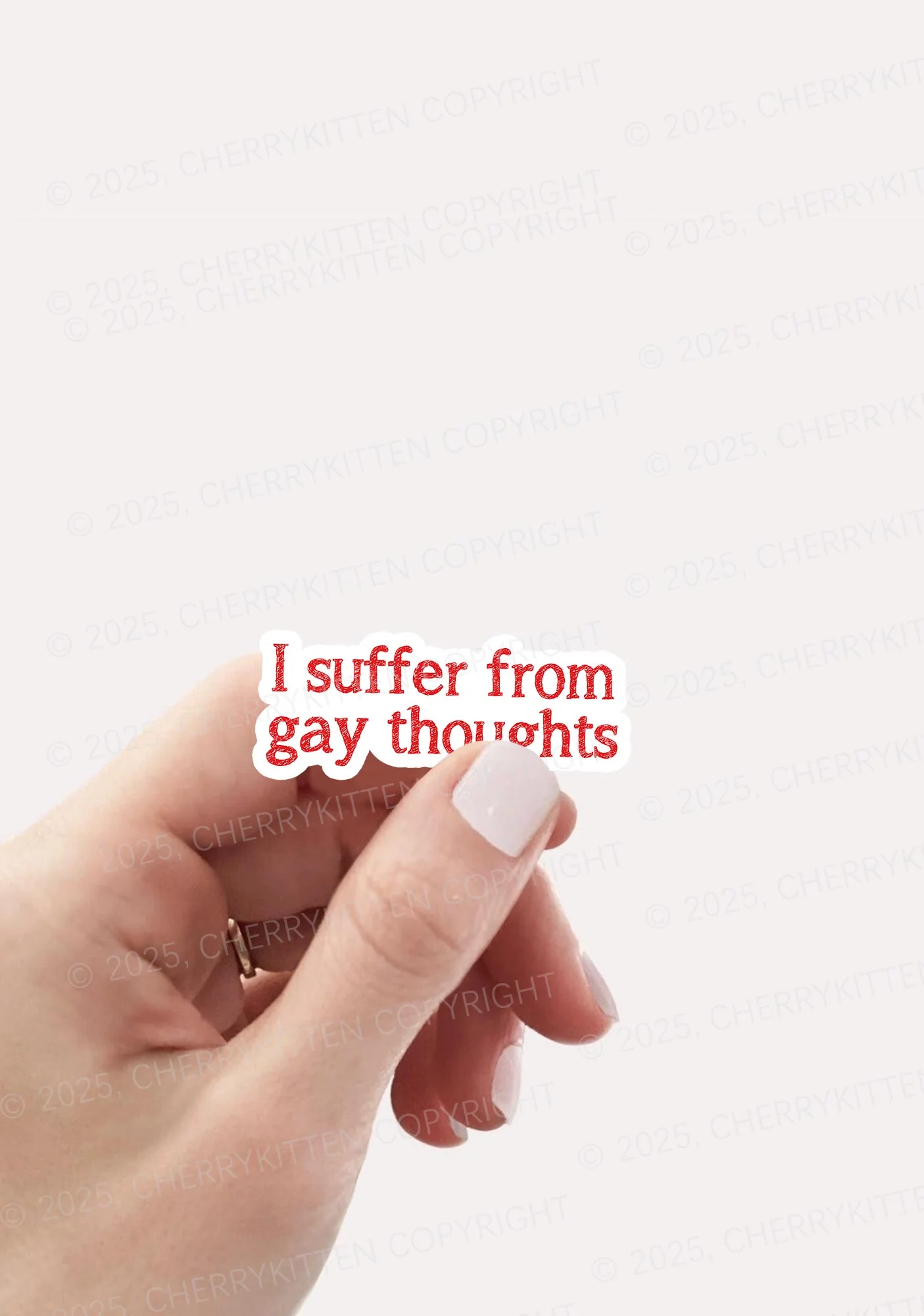 Cherrykitten Sorry Im Gay Y2K Stickers Pack Of 11 - Image 4