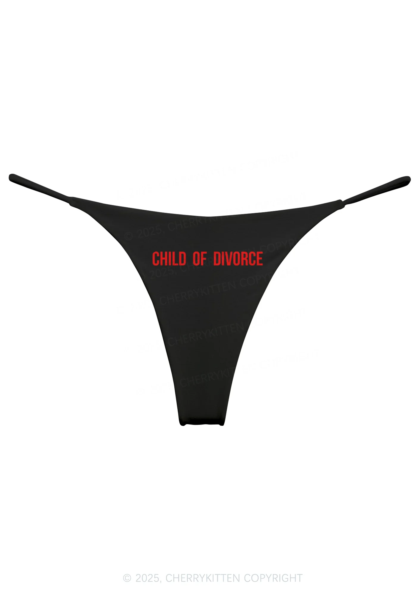 Child Of Divorce Y2K Bikini String Thong Cherrykitten - Image 3
