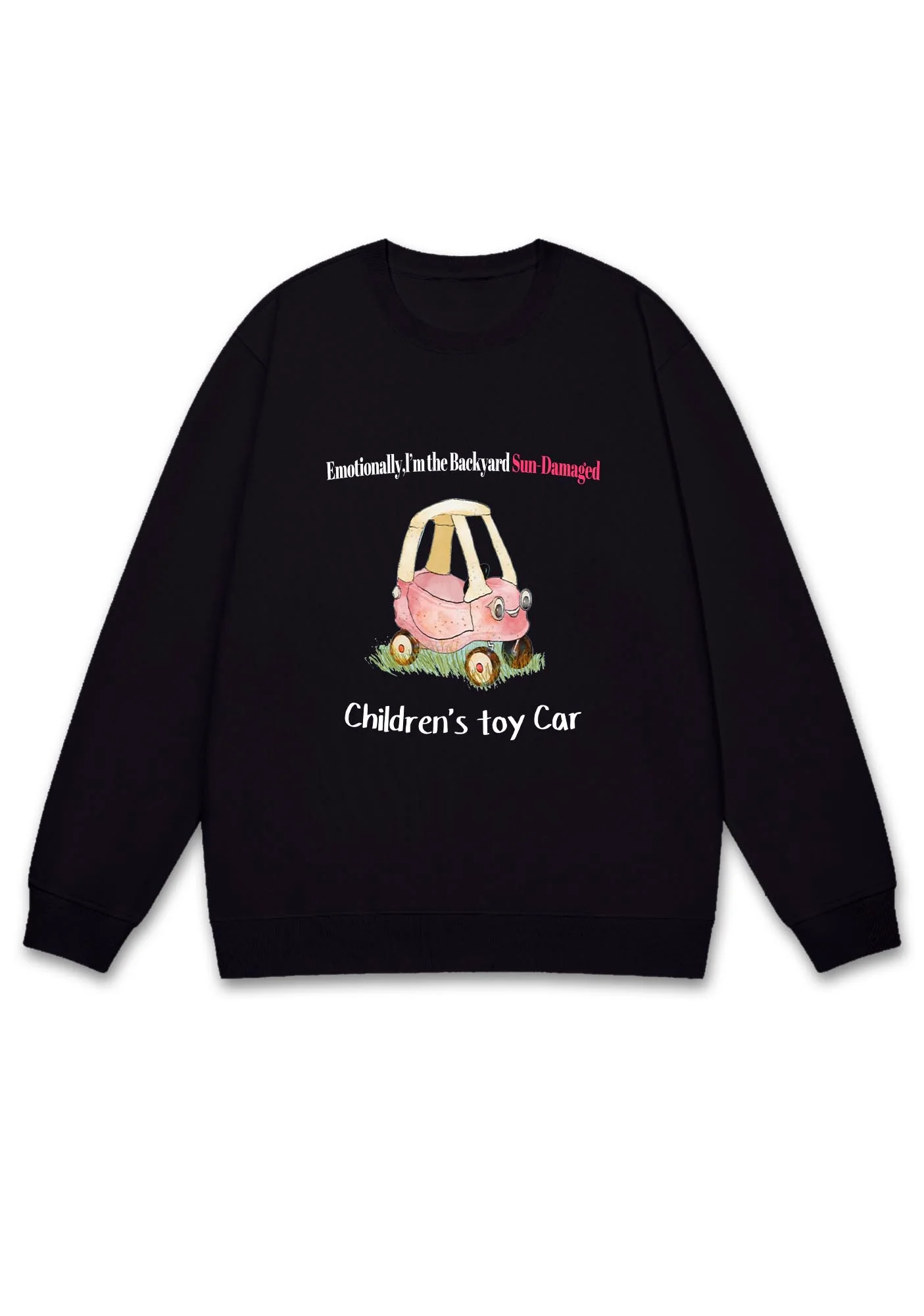 Children's Toy Car Y2K Sweatshirt - Image 2