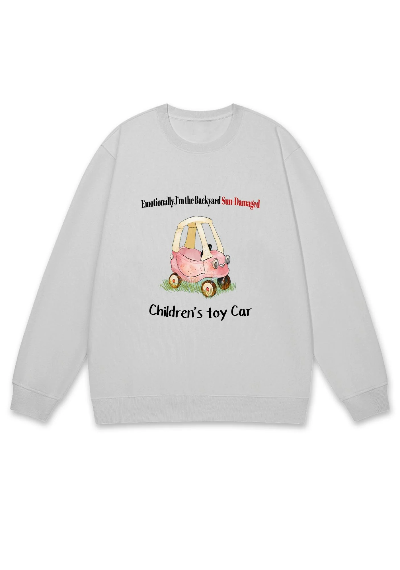 Children's Toy Car Y2K Sweatshirt - Image 4