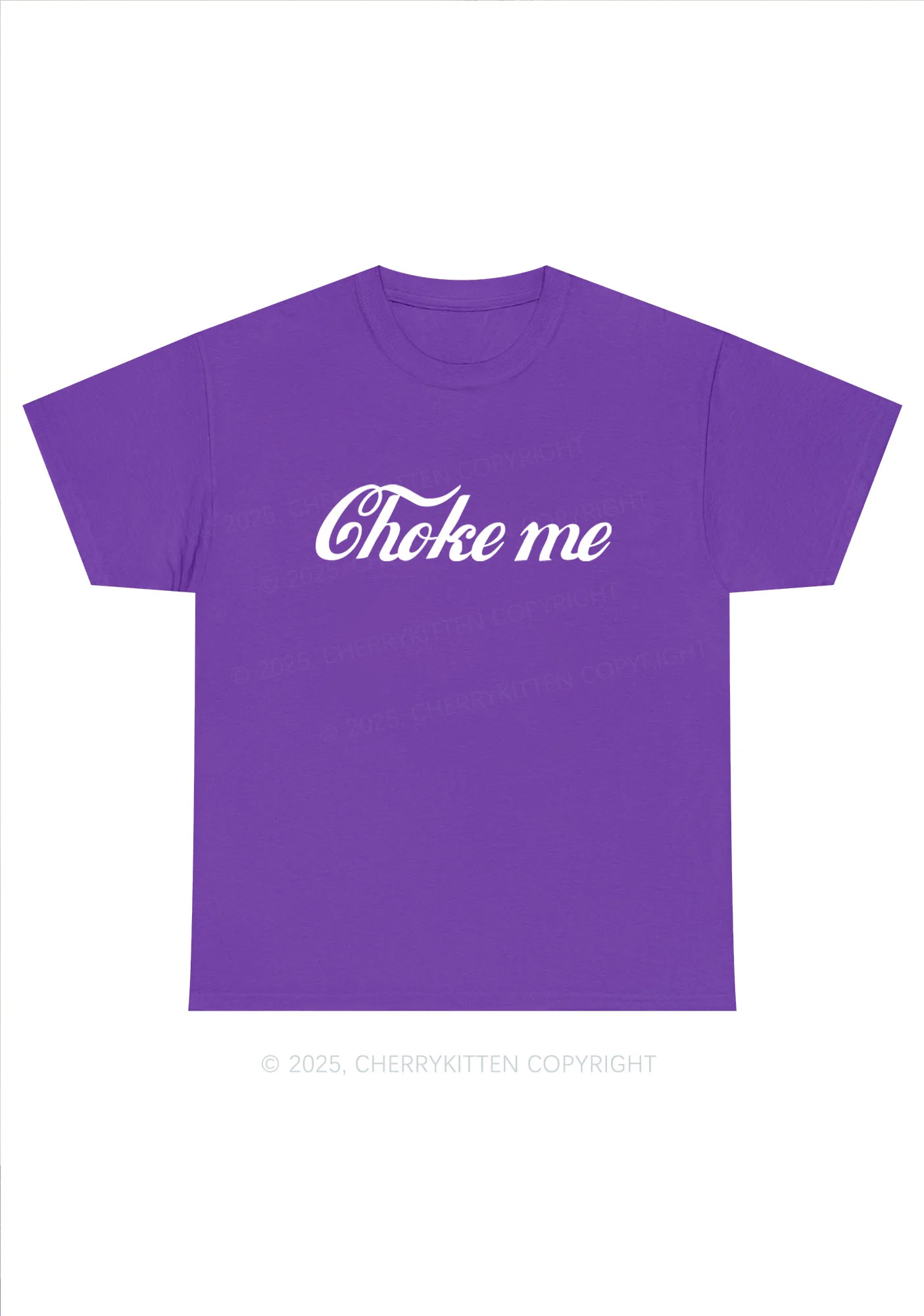 Choke Me Y2K Chunky Shirt Cherrykitten - Image 5