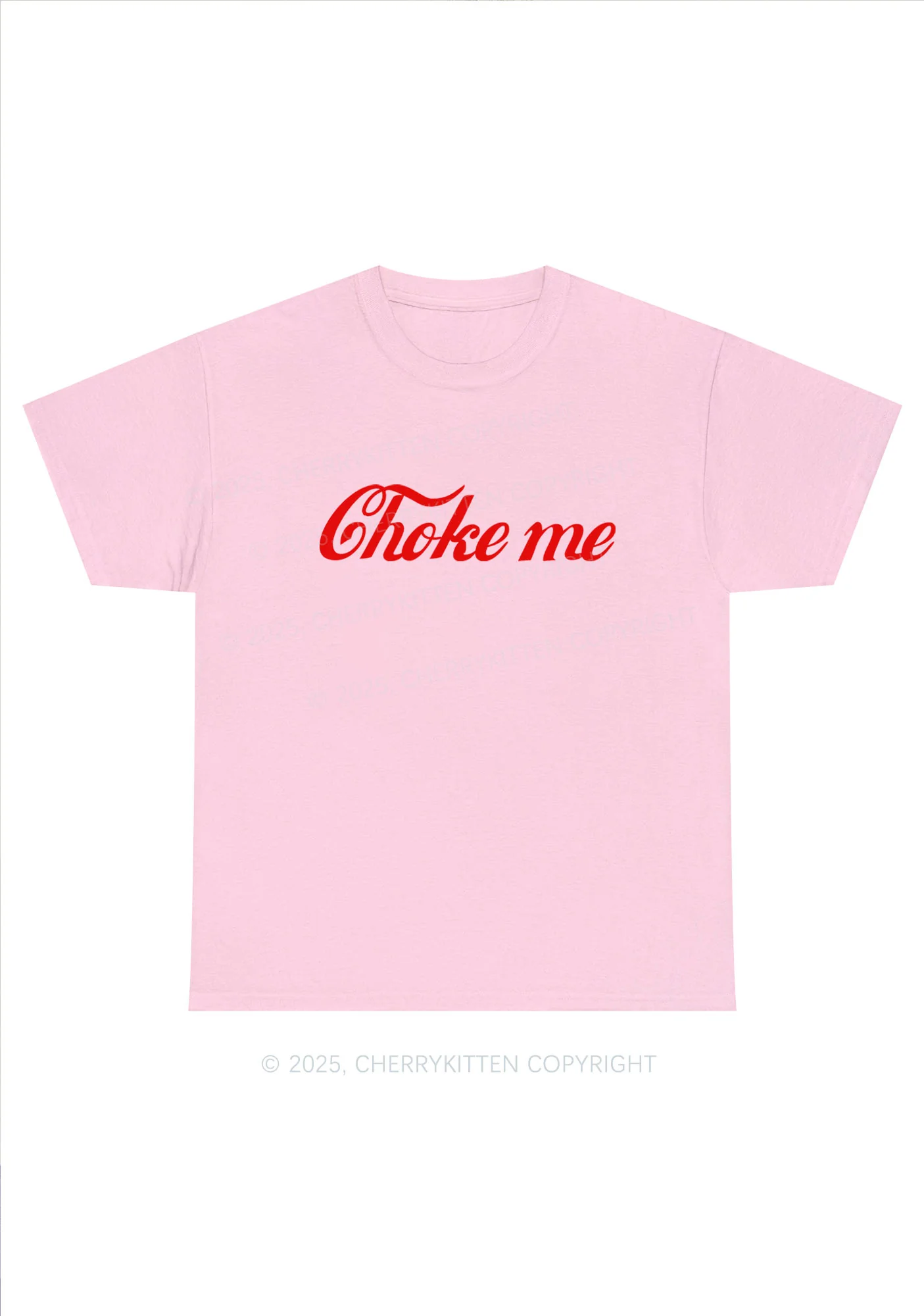 Choke Me Y2K Chunky Shirt Cherrykitten - Image 6