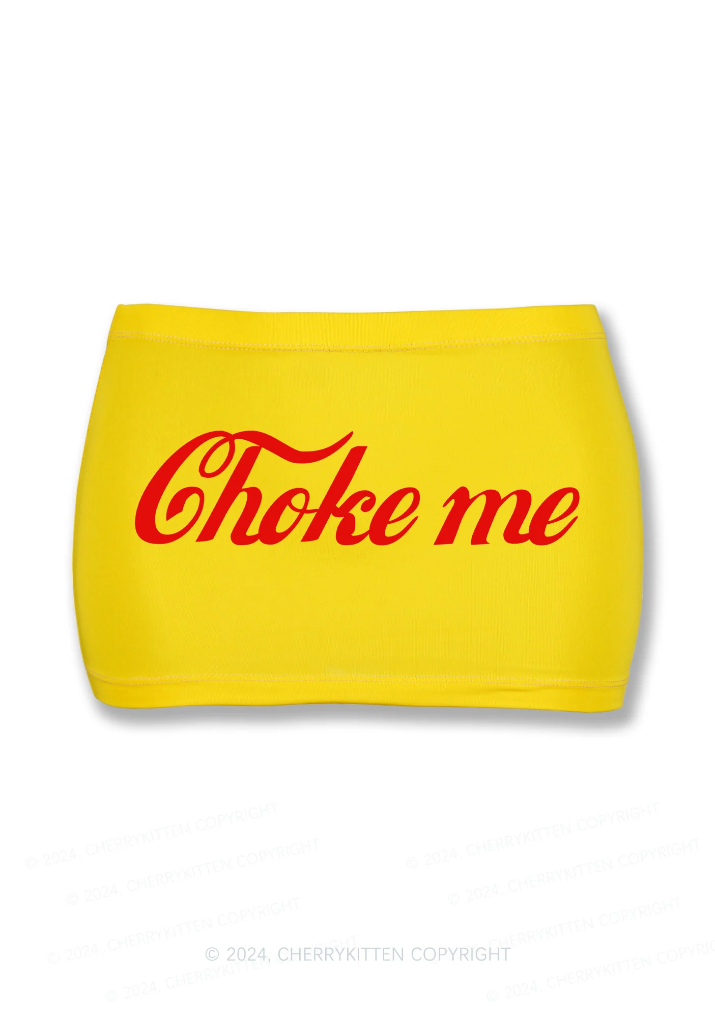 Choke Me Y2K Mini Hip Skirt Cherrykitten - Image 4
