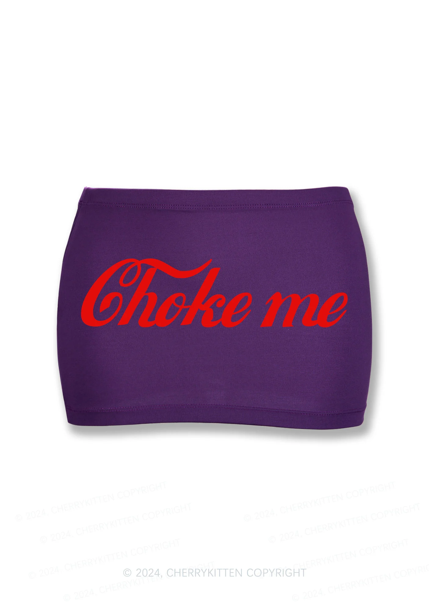 Choke Me Y2K Mini Hip Skirt Cherrykitten - Image 6