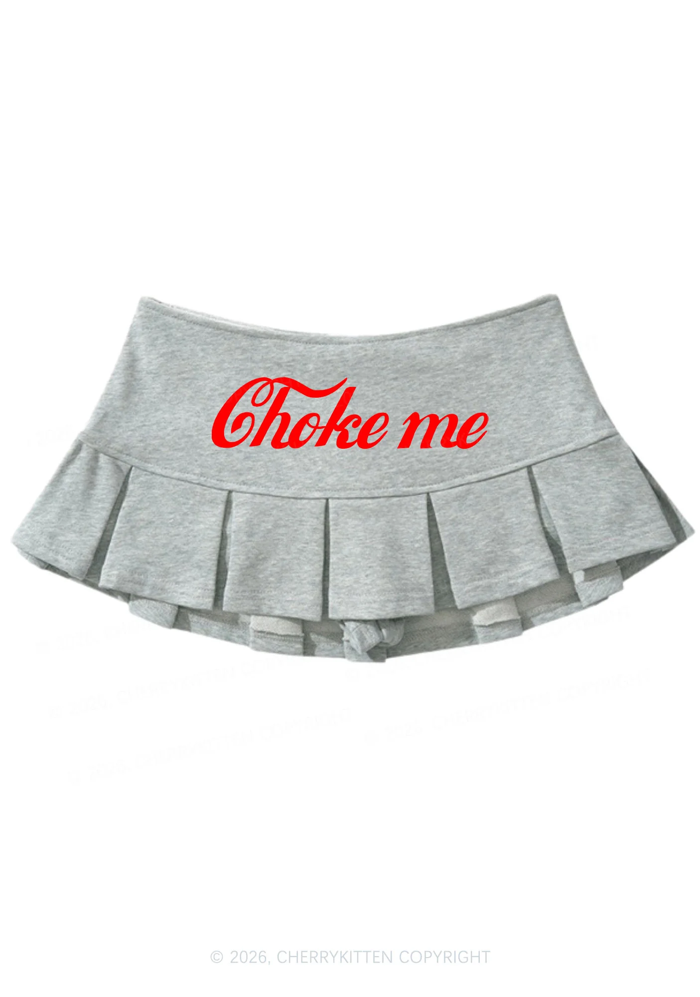 Choke Me Y2K Mini Pleated Skirts Cherrykitten - Image 2