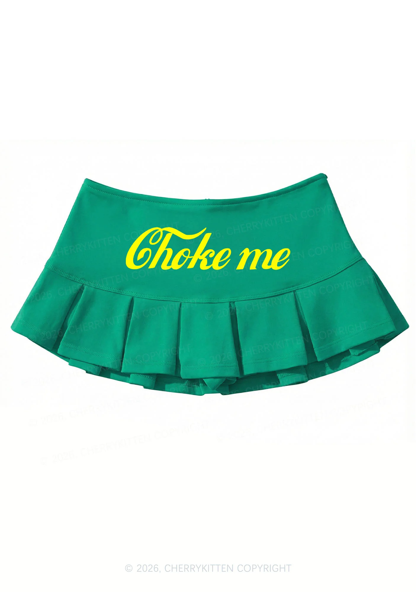 Choke Me Y2K Mini Pleated Skirts Cherrykitten - Image 6