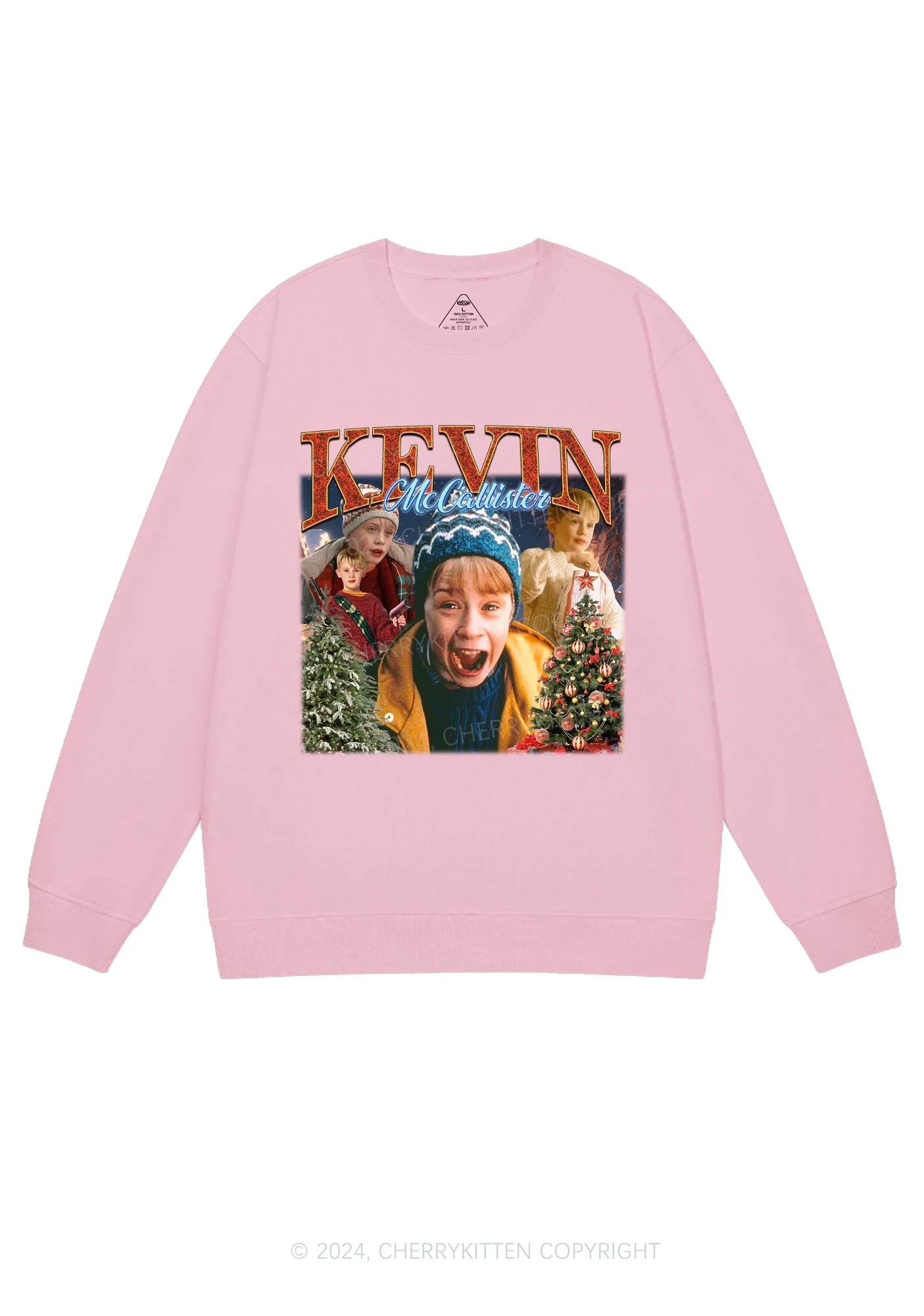 Christmas Characters Y2K Sweatshirt Cherrykitten - Image 6