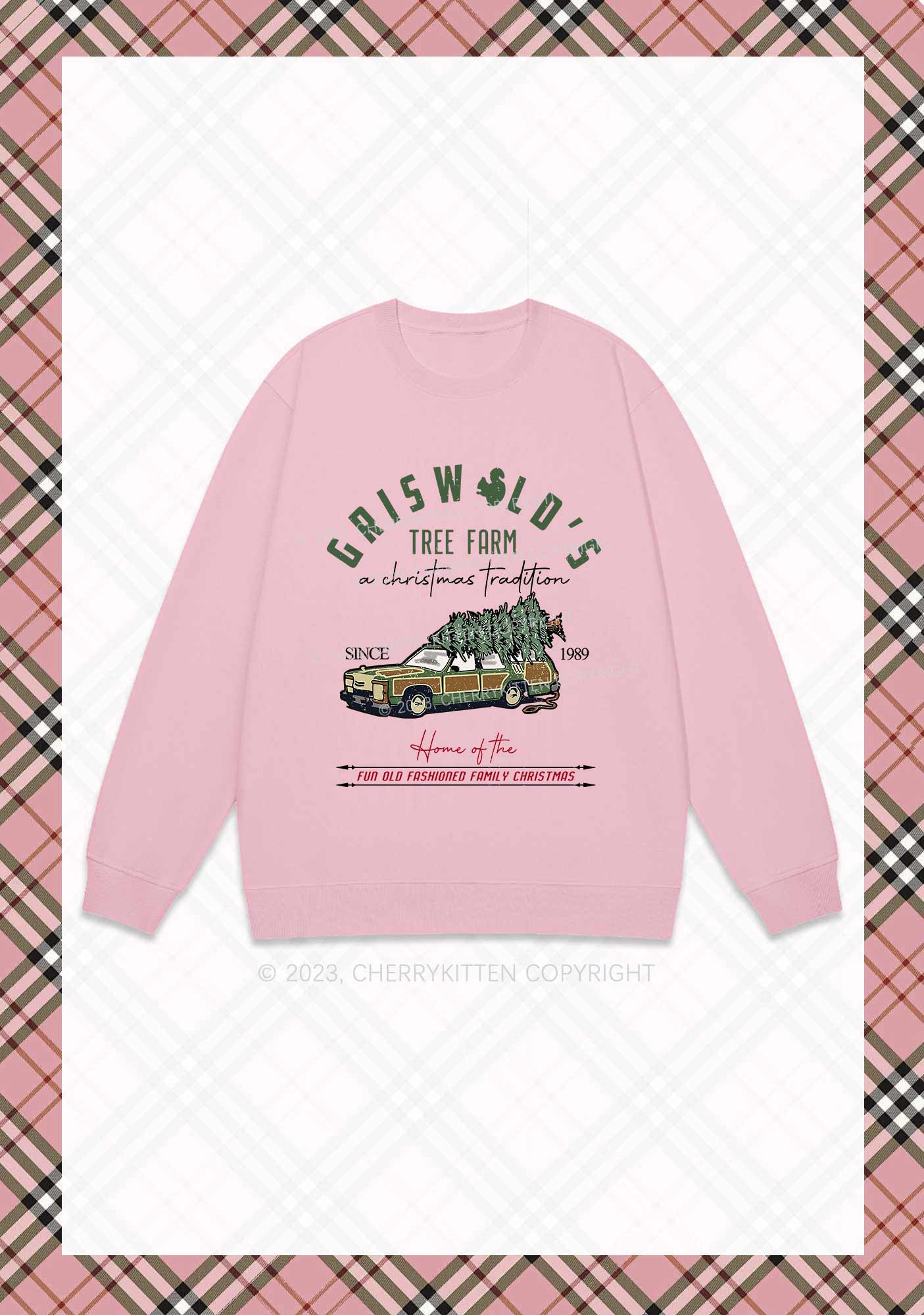 Christmas Tradition Since 1989 Y2K Sweatshirt Cherrykitten - Image 6