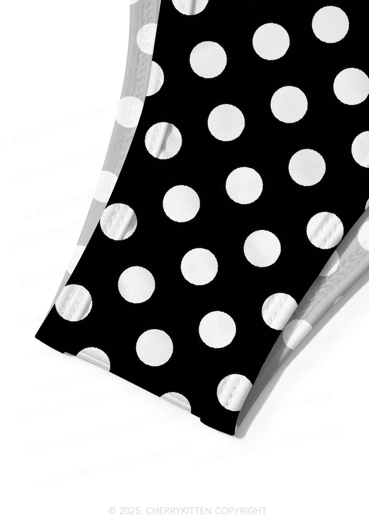 Classic Polka Dots Y2K Print Bikini Set Cherrykitten - Image 6