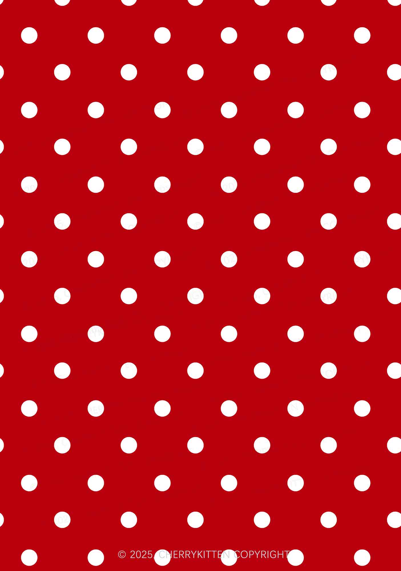 Classic Red Dots Y2K Print Bikini Set Cherrykitten - Image 2