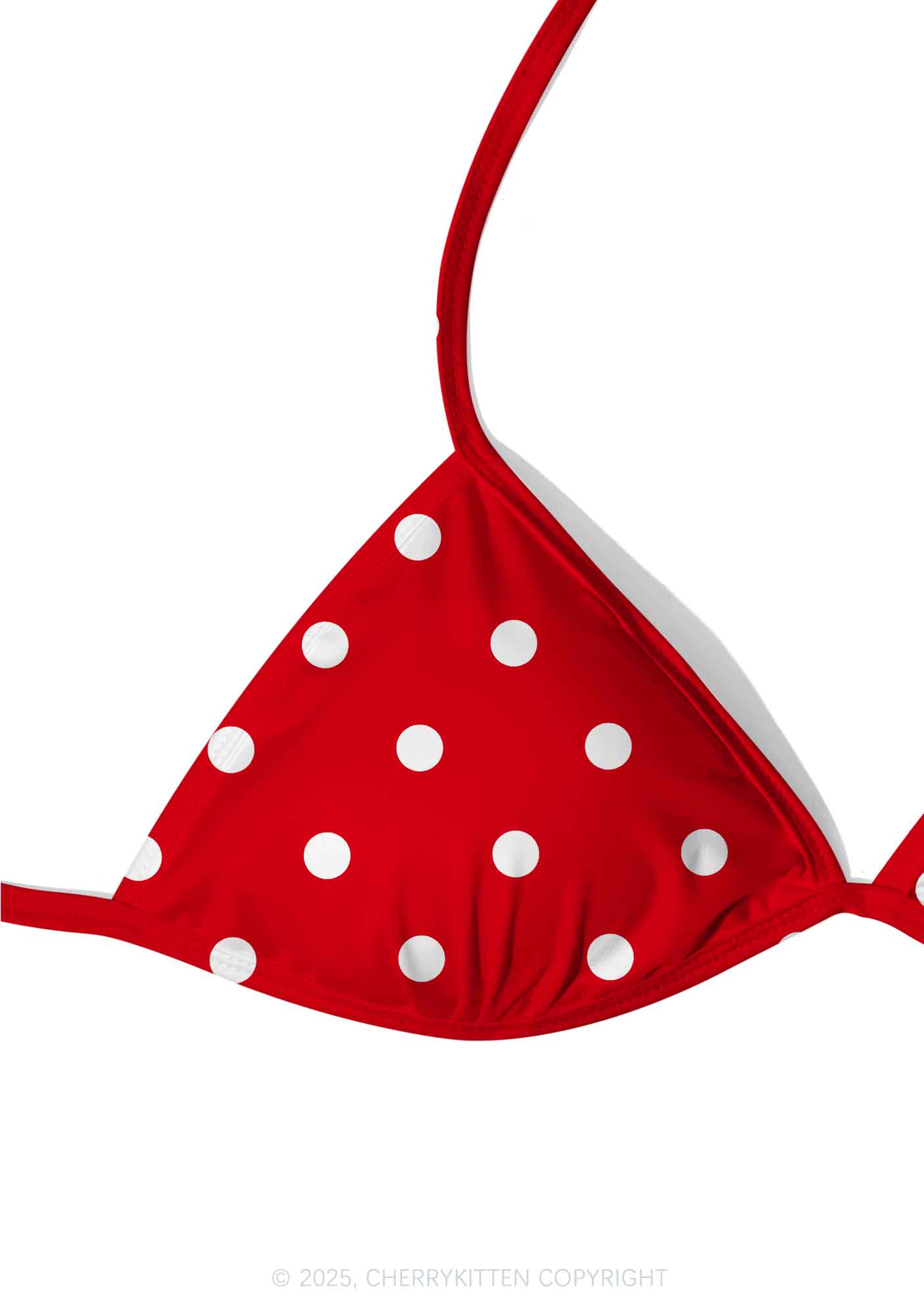 Classic Red Dots Y2K Print Bikini Set Cherrykitten - Image 4