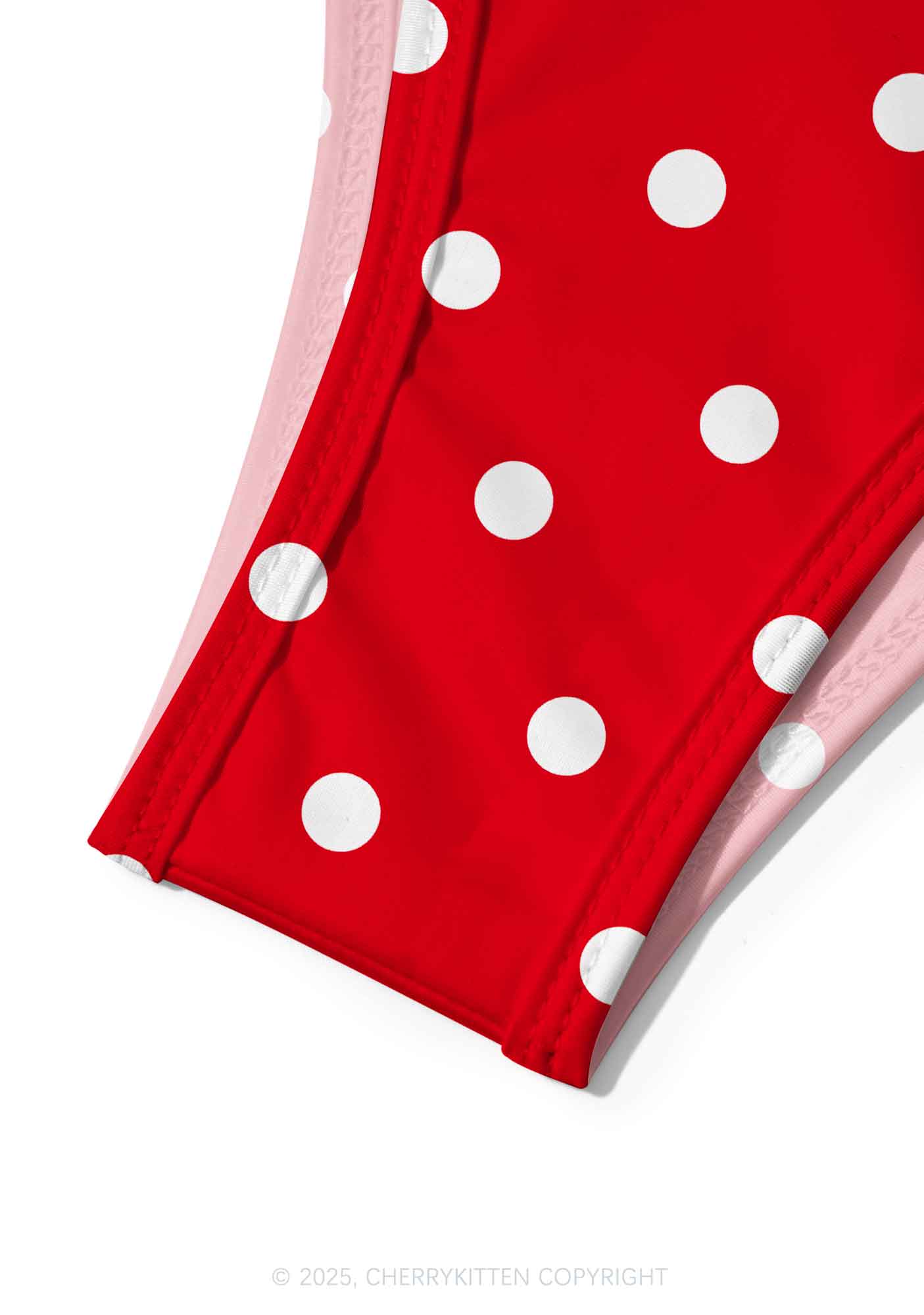 Classic Red Dots Y2K Print Bikini Set Cherrykitten - Image 6