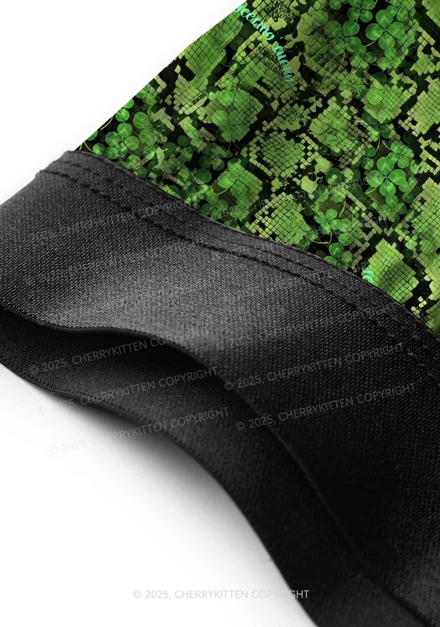 Clover Snake Pattern St Patricks Y2K Print Men Boxer Briefs Cherrykitten - Image 5