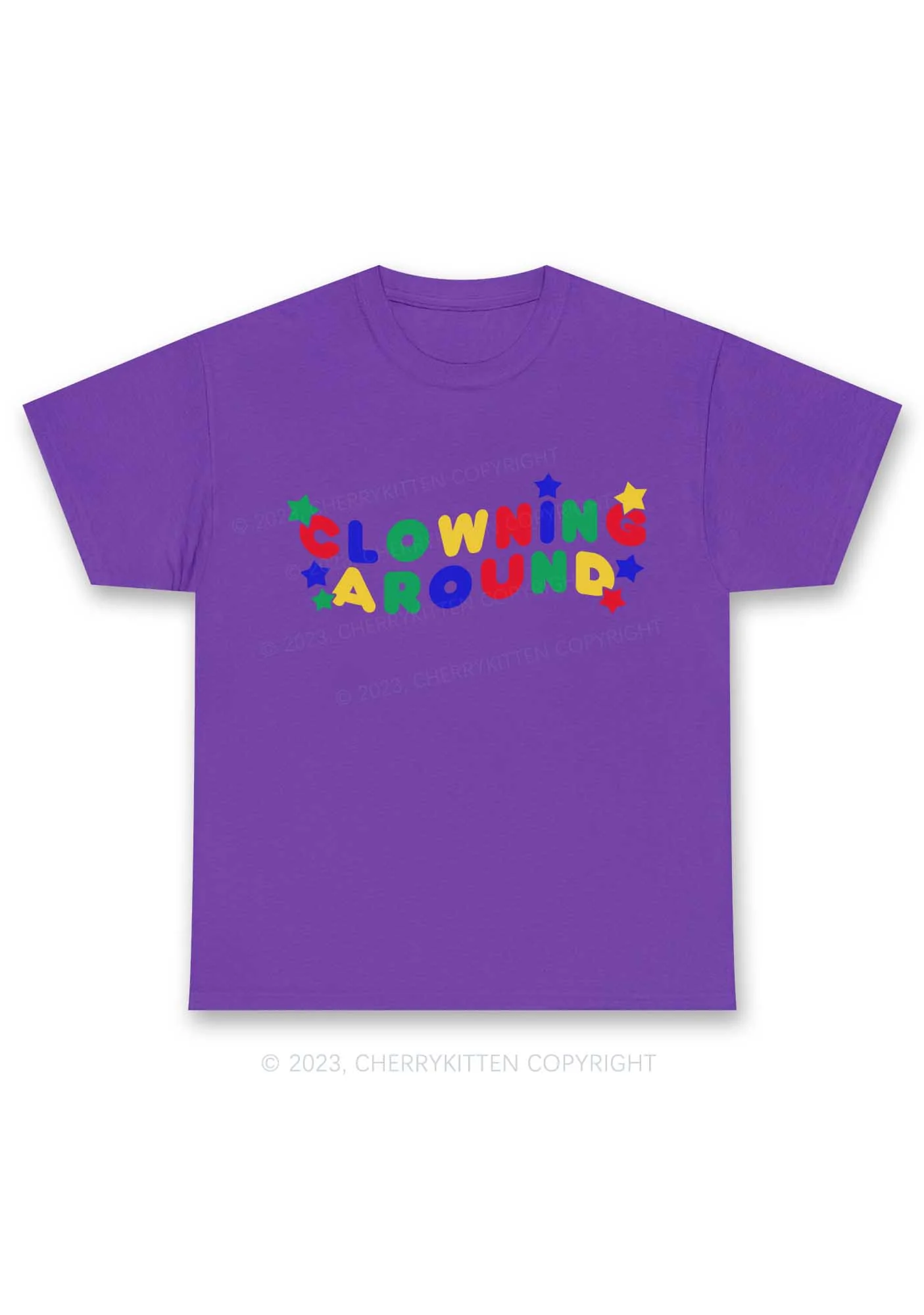 Clowning Around Y2K Chunky Shirt Cherrykitten - Image 5